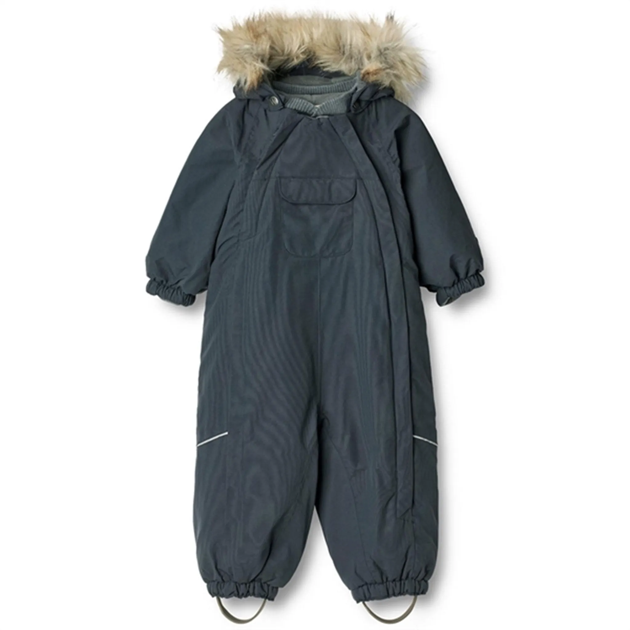 Classic button-up top Wheat Snowsuit Nickie Tech Dark Blue