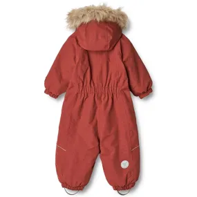Feminine shirt for outings Cropped-Length Wheat Snowsuit Nickie Tech Red