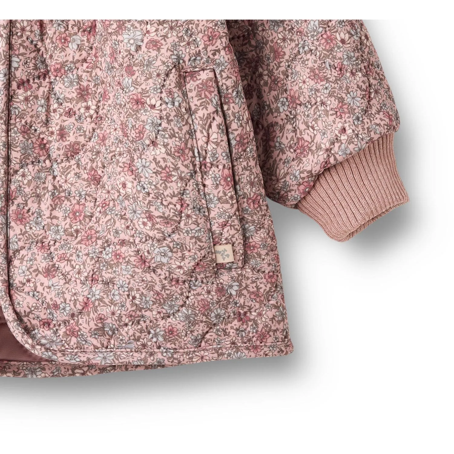 Breathable Wheat Soft Lavender Flowers Thermo Jacket Thilde