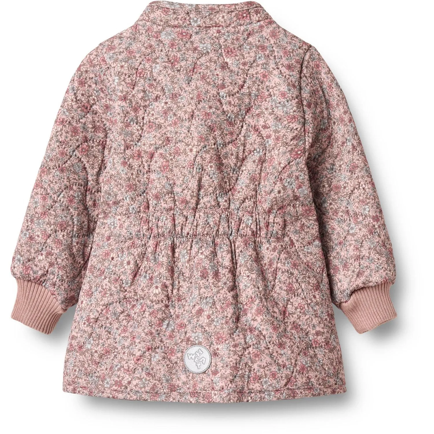 Wheat Soft Lavender Flowers Thermo Jacket Thilde Tunic-Length