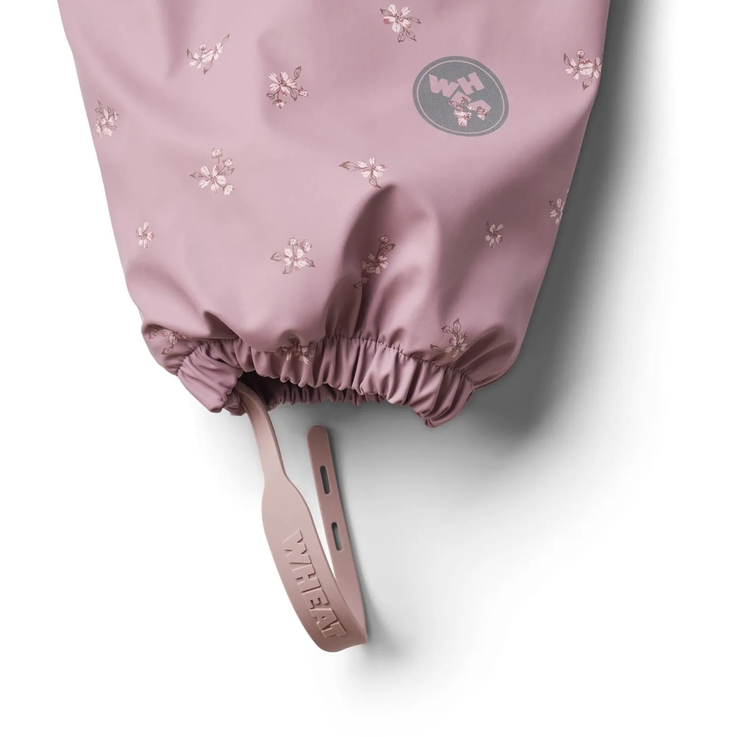 Wheat Soft Lilac Flowers Thermo Rainsuit Aiko Urban Comfort