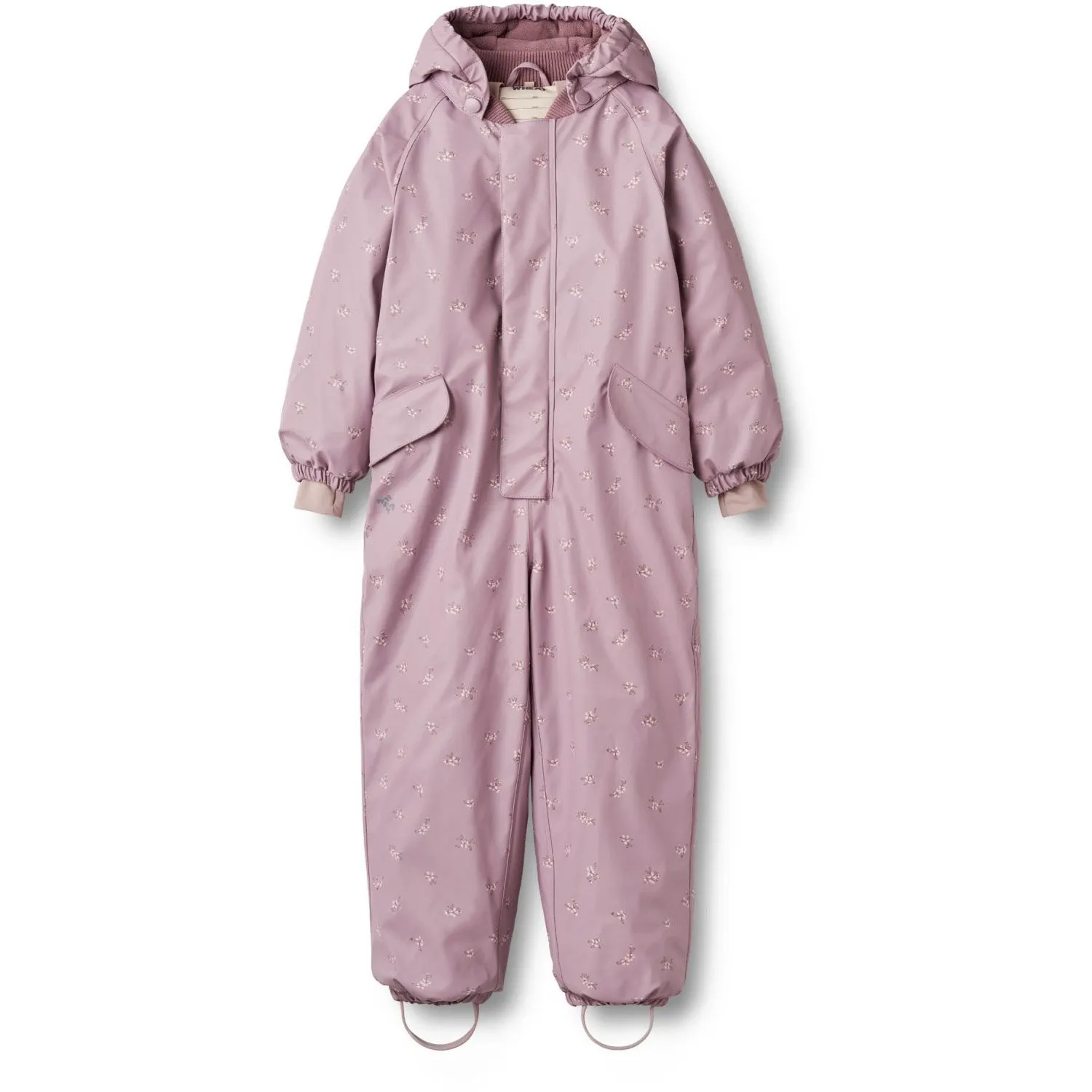 Wheat Soft Lilac Flowers Wintersuit Ludo High-Fashion