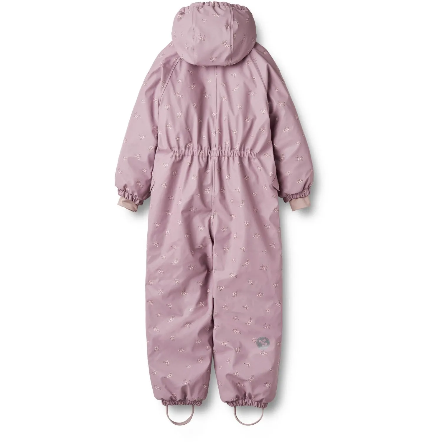 Casual-Look Wheat Soft Lilac Flowers Wintersuit Ludo