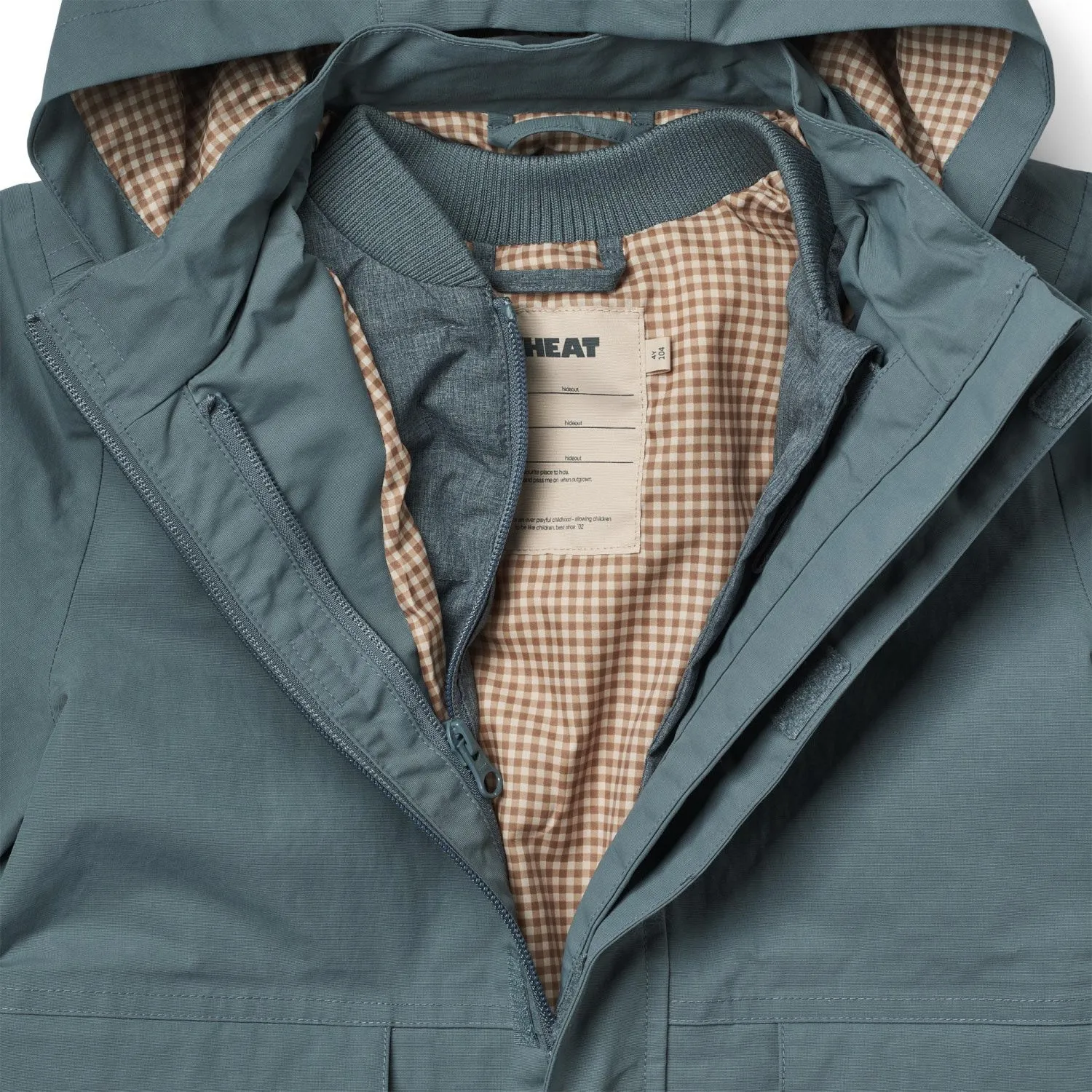 High-Tech Fabric Team-sports Wheat Stormy Weather Parka Alke Jacket