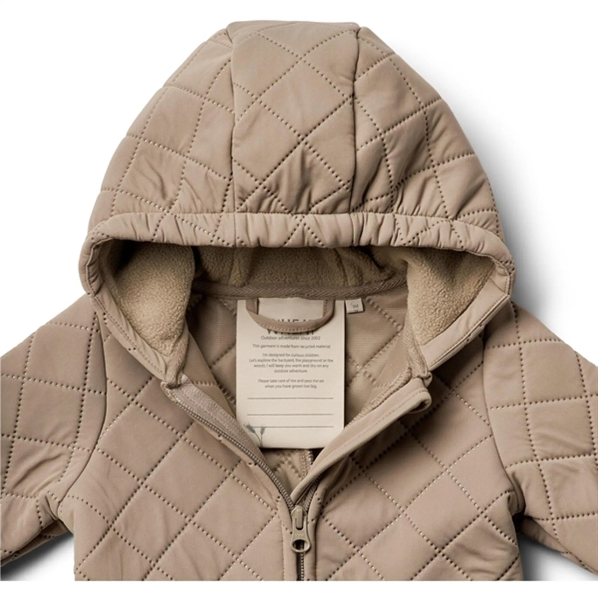 Playful-Detail Wheat Thermo Beige Stone Suit Harley