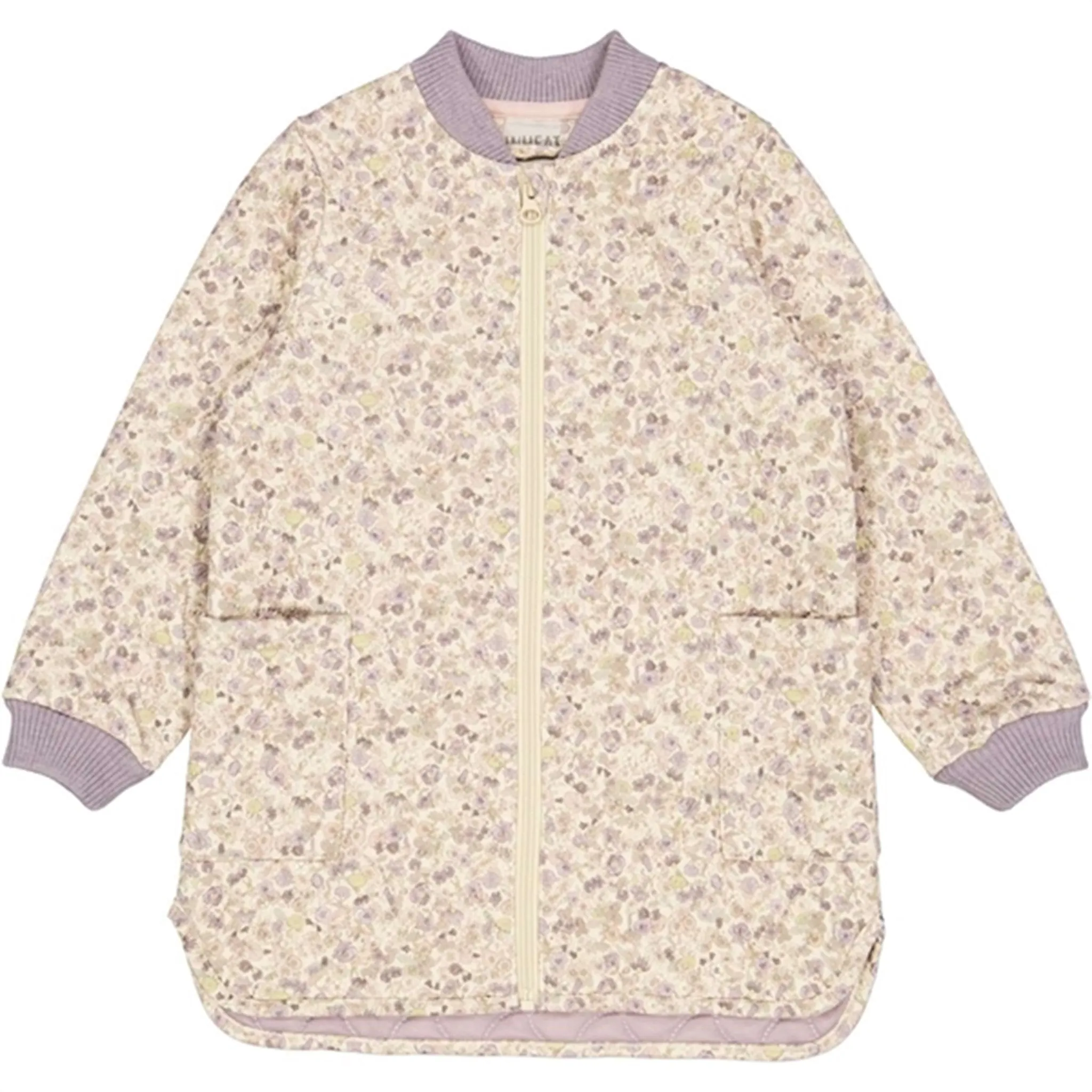 Wheat Thermo Clam Flower Field Jacket Herta Stylish short-sleeve piece