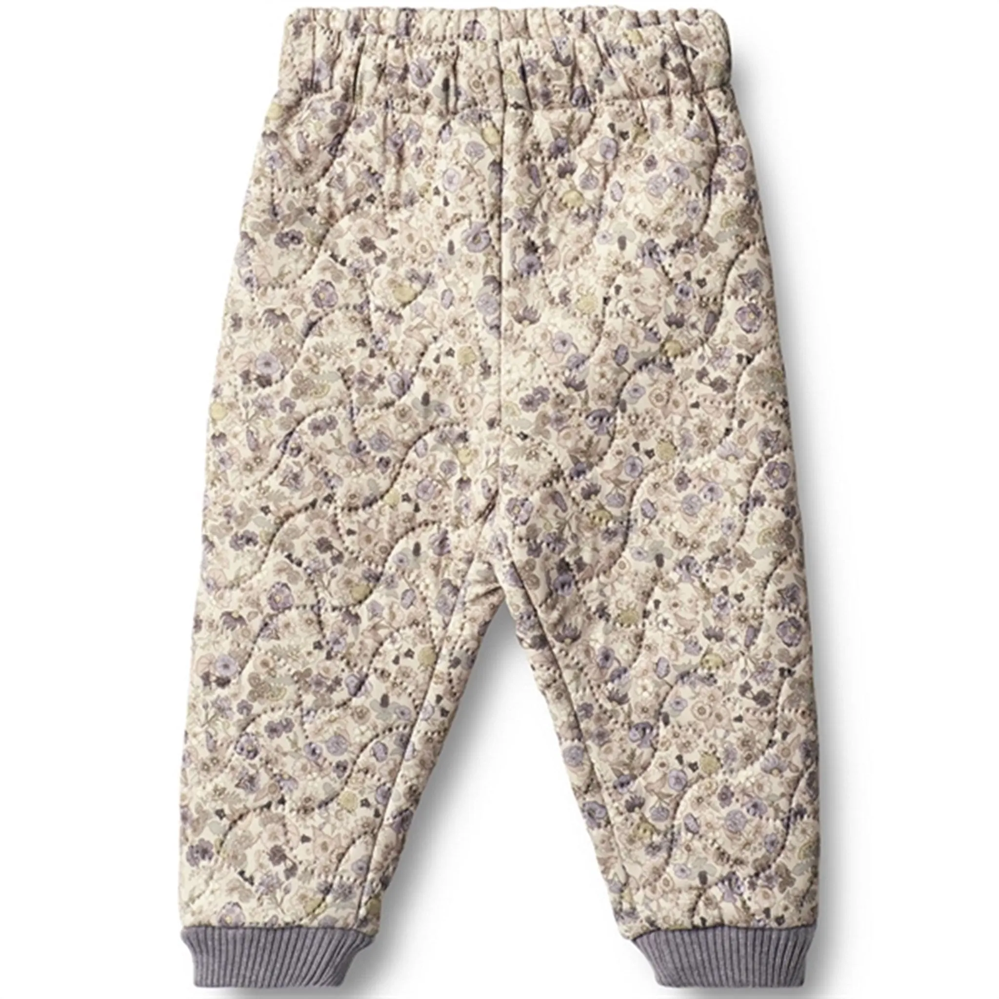 Wheat Thermo Clam Flower Field Pants Alex Elastic-Cuff