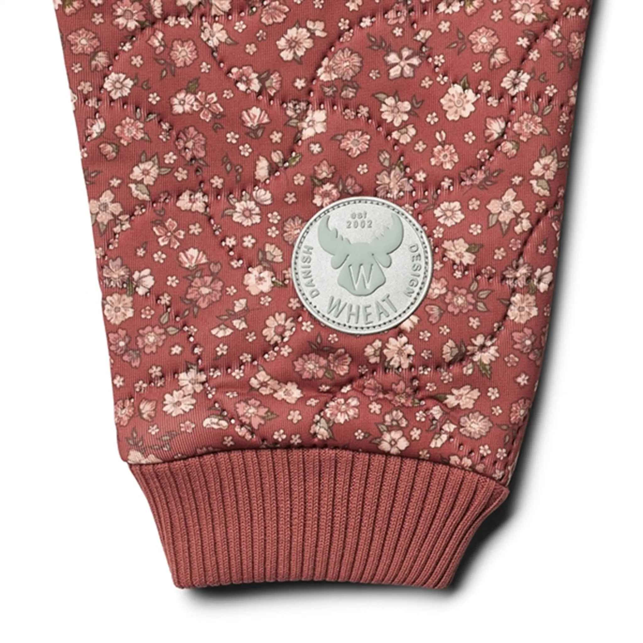 Wheat Thermo Red Flowers Pants Alex Chic office attire