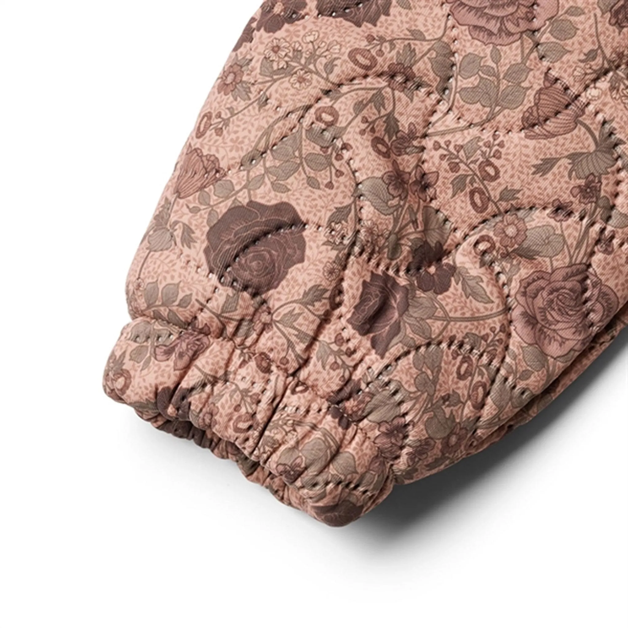 Wheat Thermo Suit Rose Dawn Flowers Hayden Curved-Hem