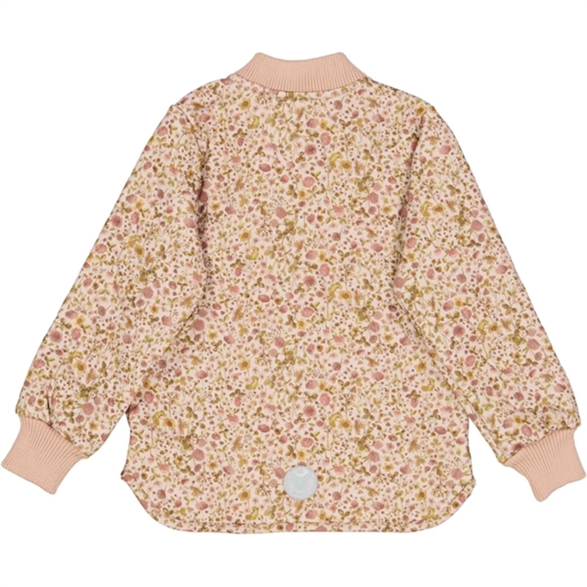 Celebrity-Inspired Wheat Thermo Watercolor Flora Jacket Loui