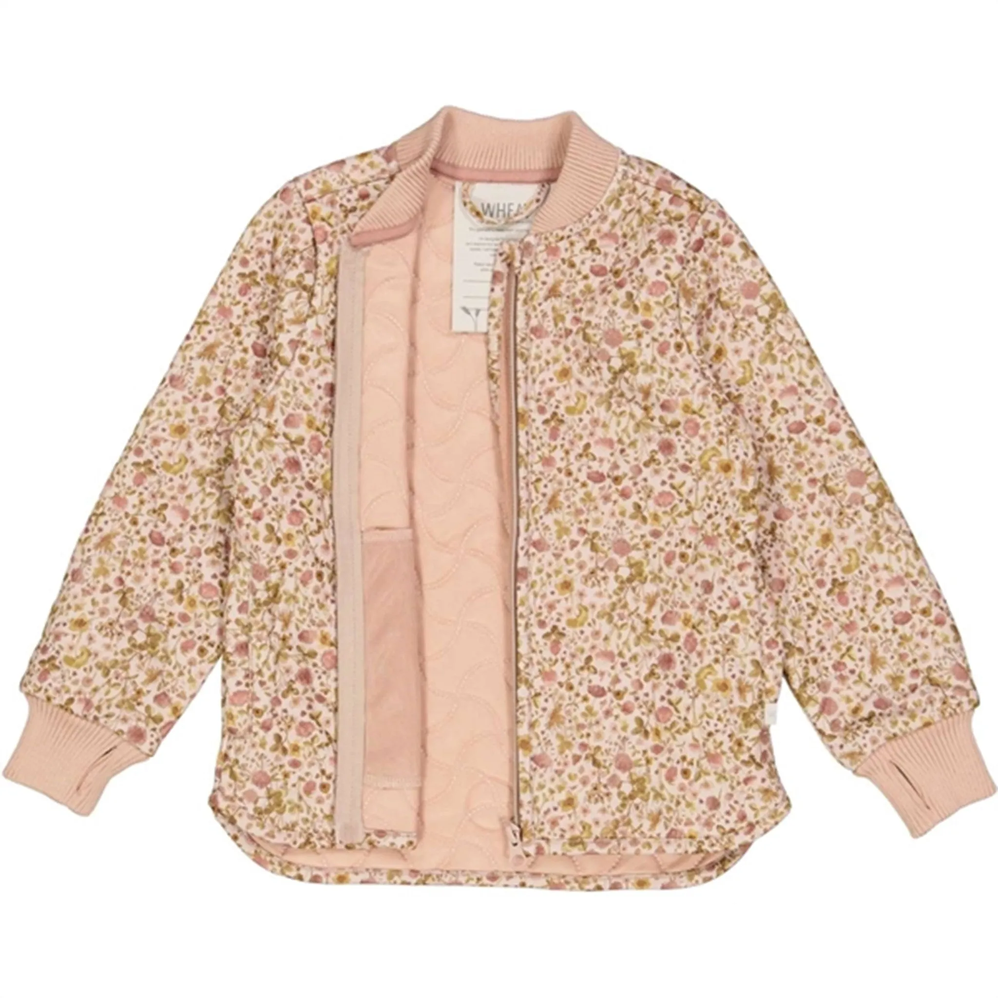 and Cozy relaxed blouse. Wheat Thermo Watercolor Flora Jacket Loui