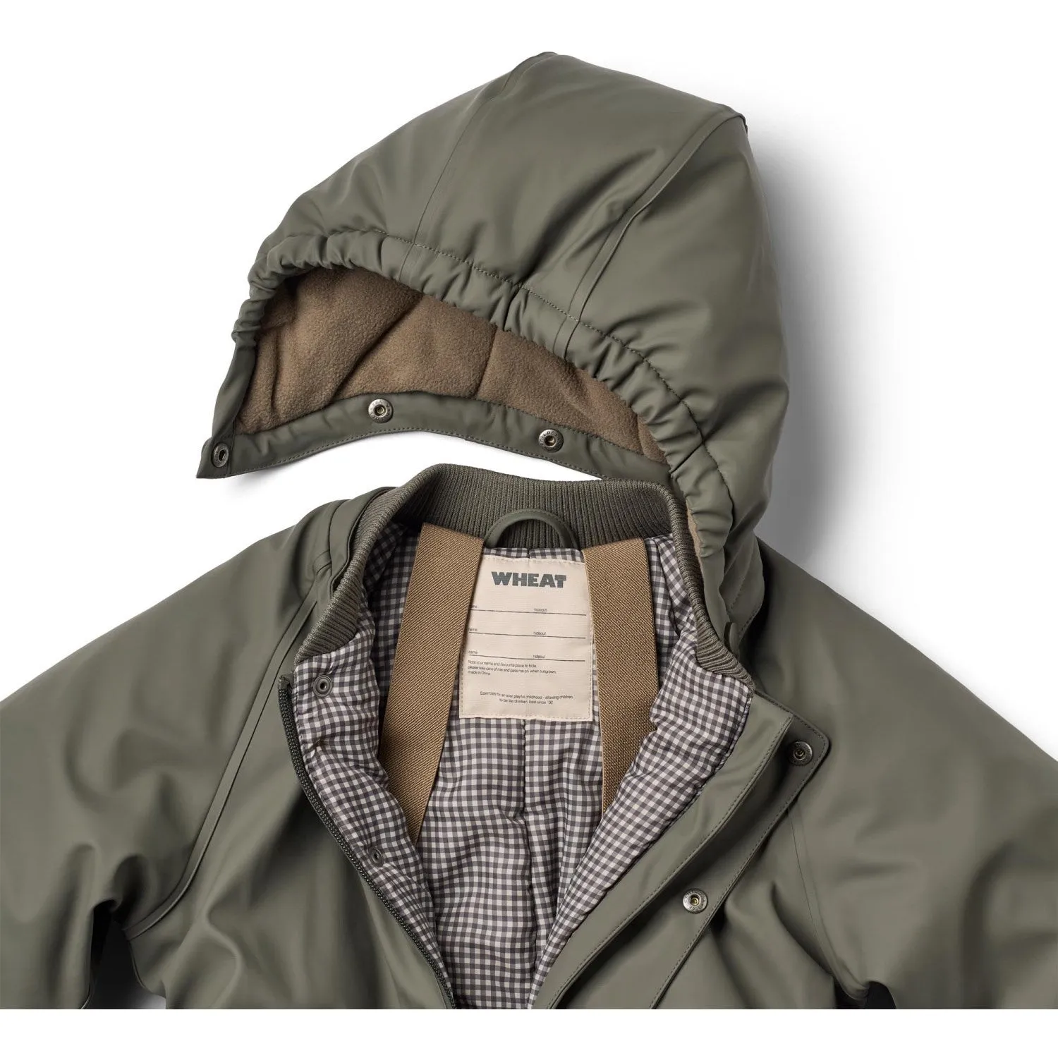 Adjustable-Length Wool-Blend Wheat Winter Forrest Wintersuit Ludo