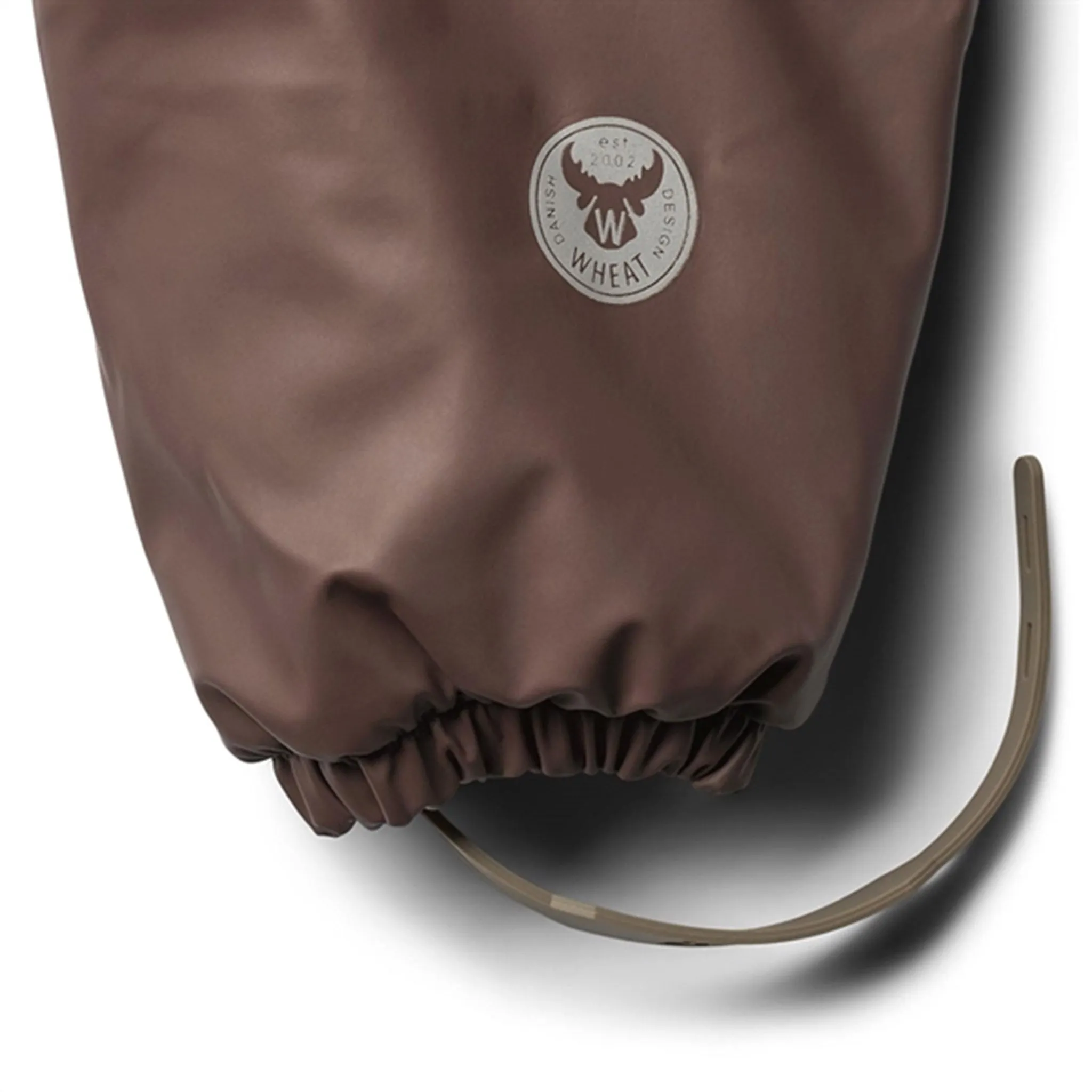 Quick-Dry Ruched-Detail Wheat Wintersuit Evig Eggplant