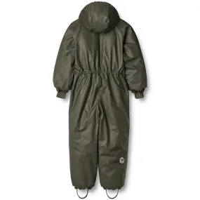 Edgy-Look Designer-Label Wheat Wintersuit Ludo Black Coal