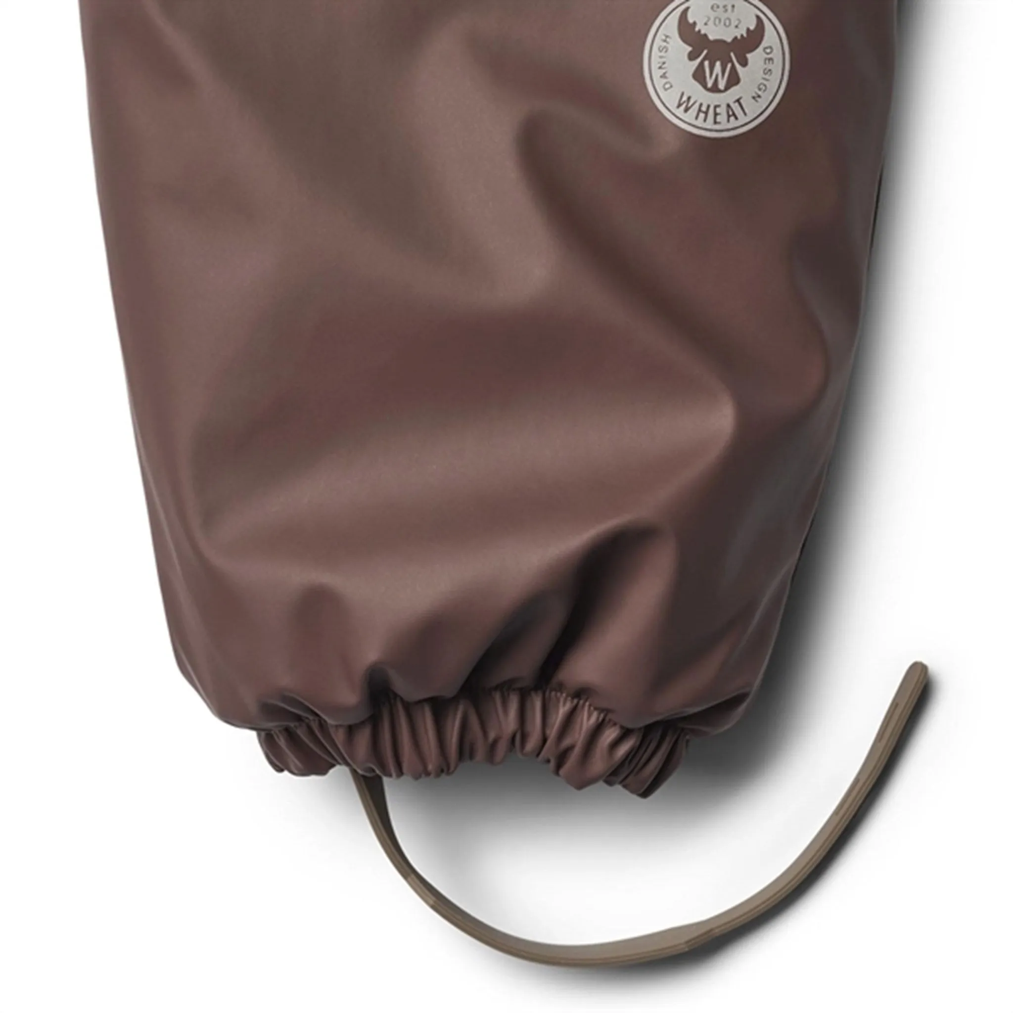 Wheat Wintersuit Ludo Eggplant Soft cotton button-down