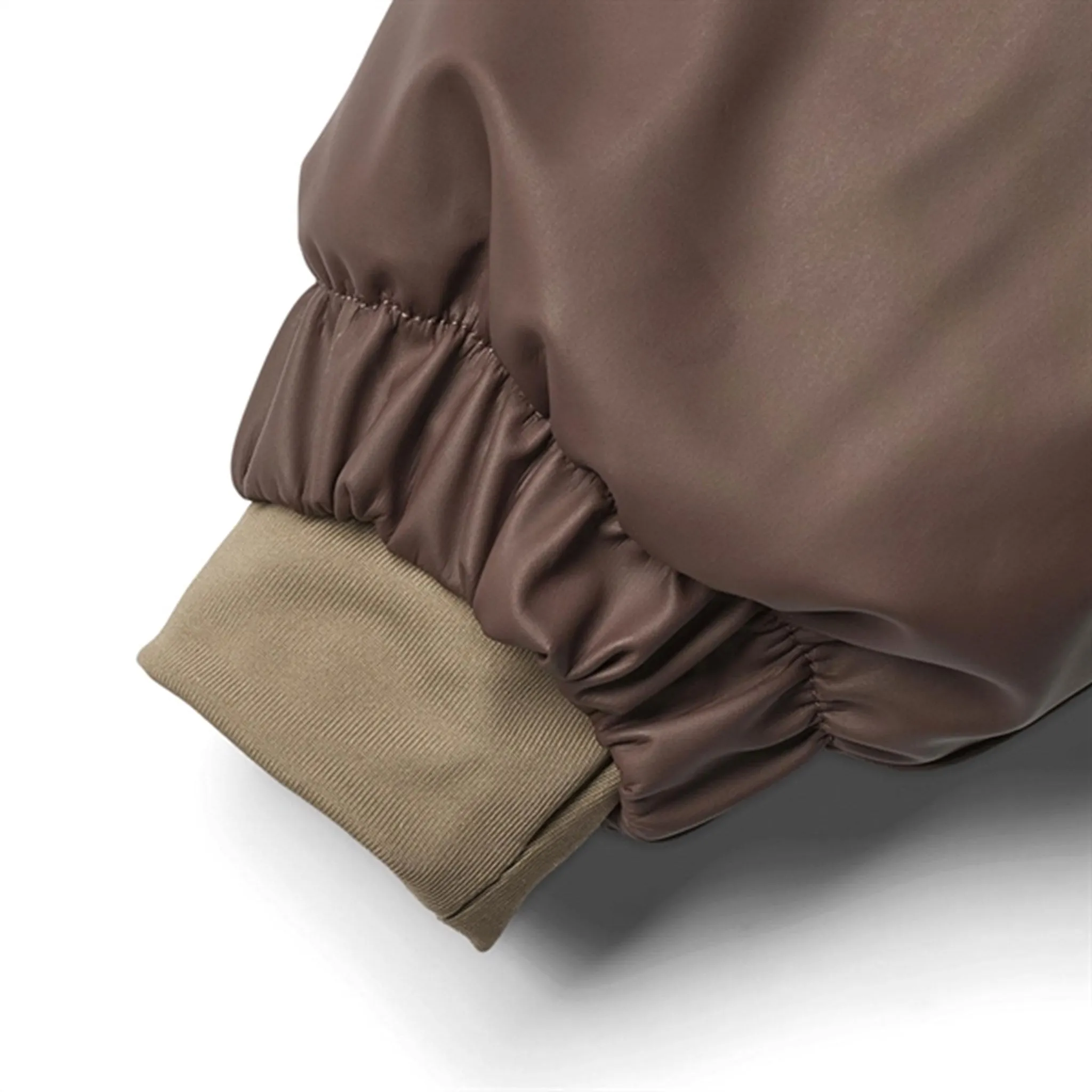 Wheat Wintersuit Ludo Eggplant Cropped-Length