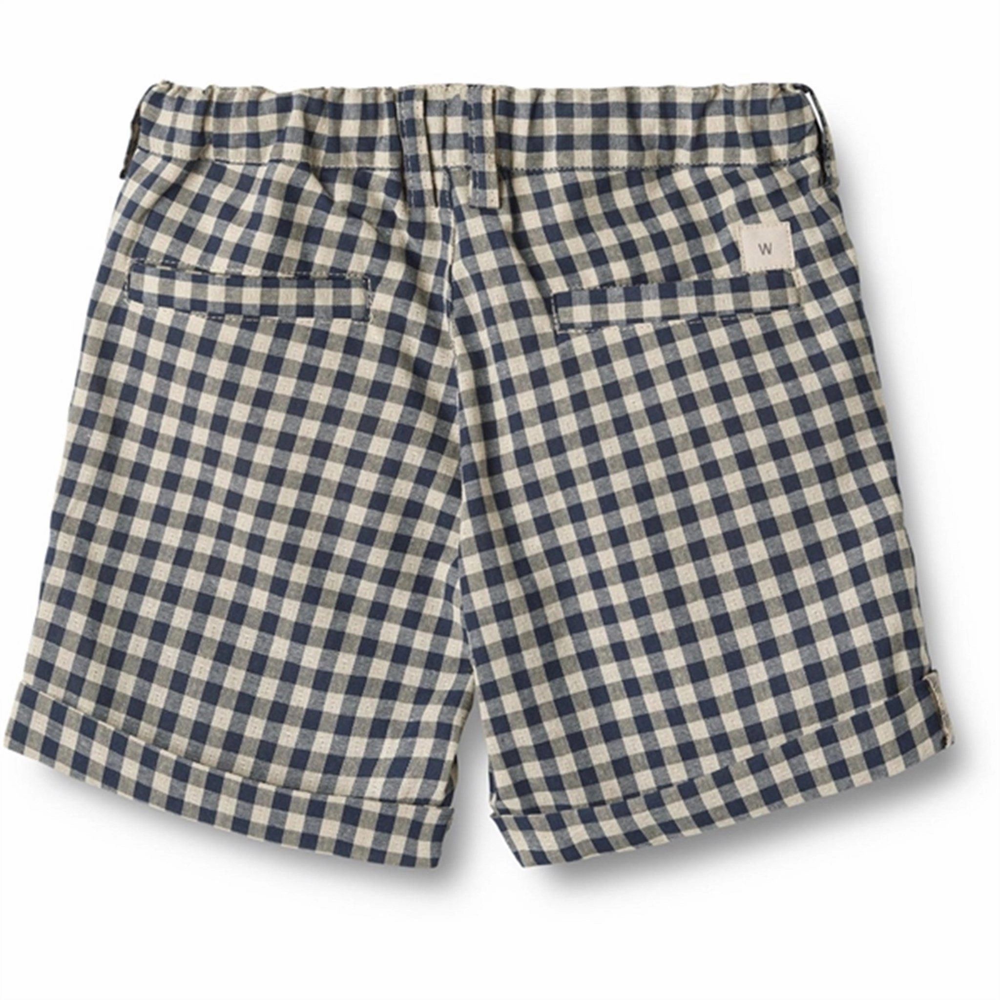 WindResistantWeave regular size Wheat Blue Check Shorts Holger