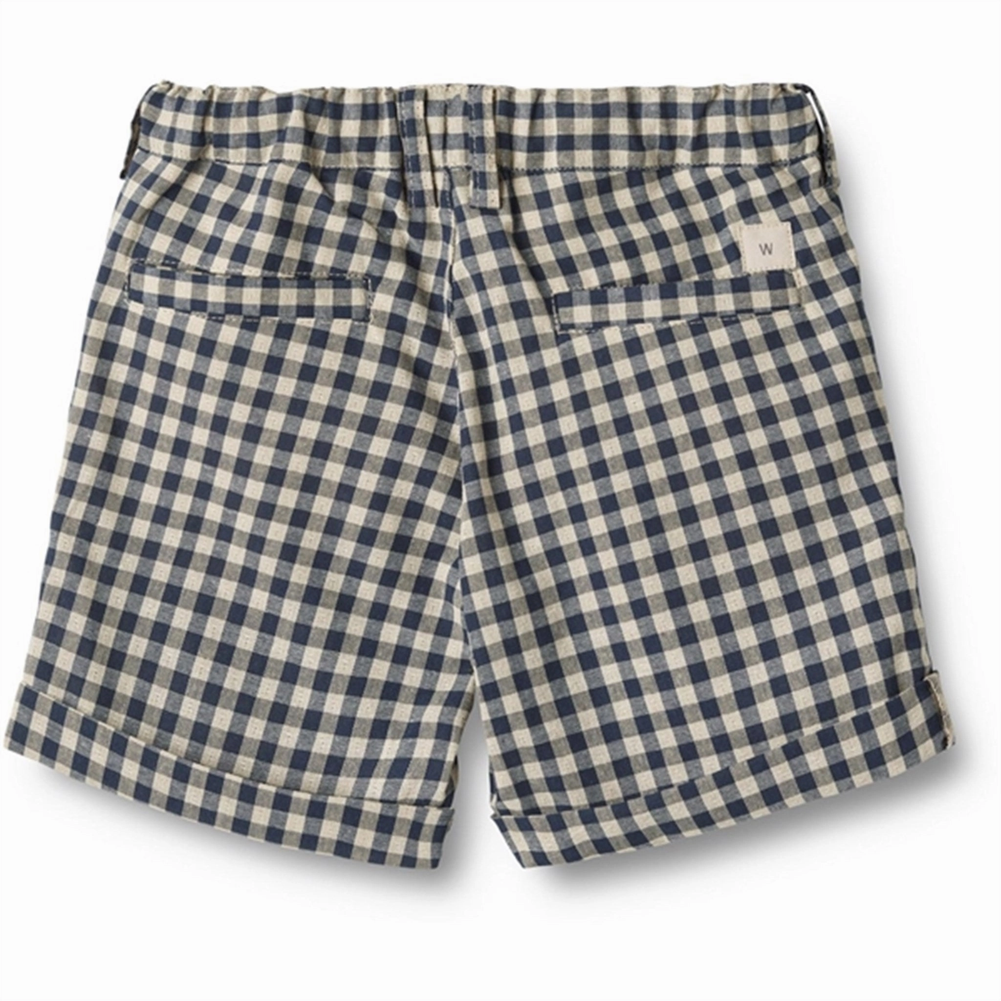 Beach Bound Wheat Blue Check Shorts Holger