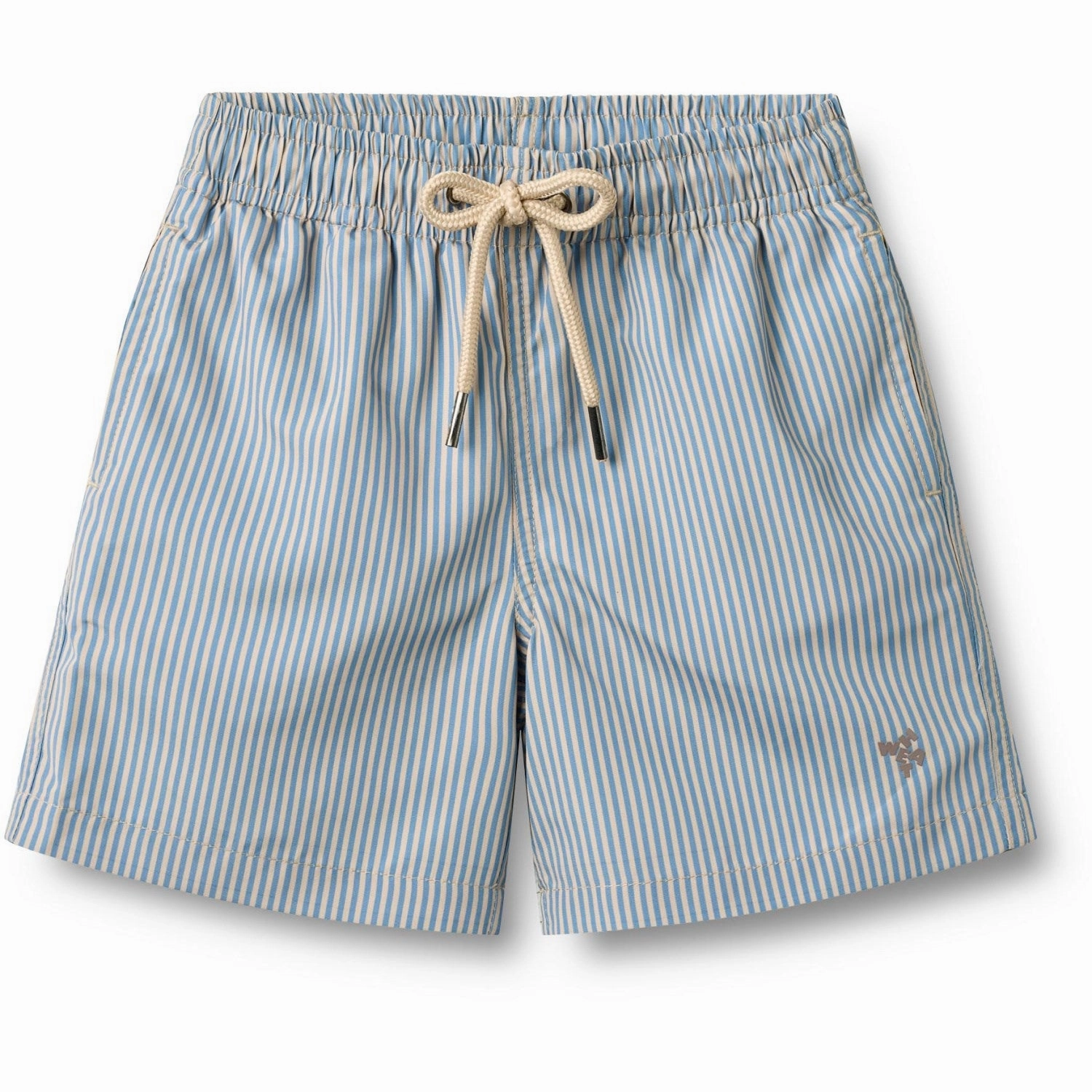 Wheat Blue Swim Stripe Swim Trunk Hansi Thermal Regulating Lining