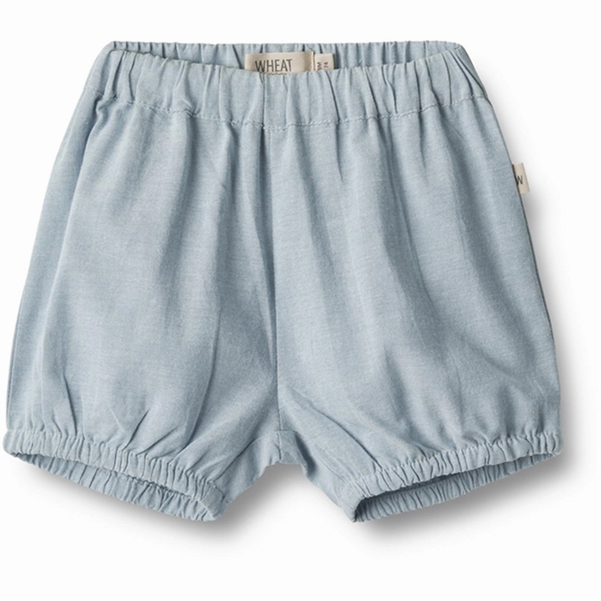 Wheat Blue Waves Shorts Olly Elastic Waistband Design