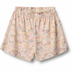 Wheat Bright Flowers Shorts Sandy Ventilated Back Panels