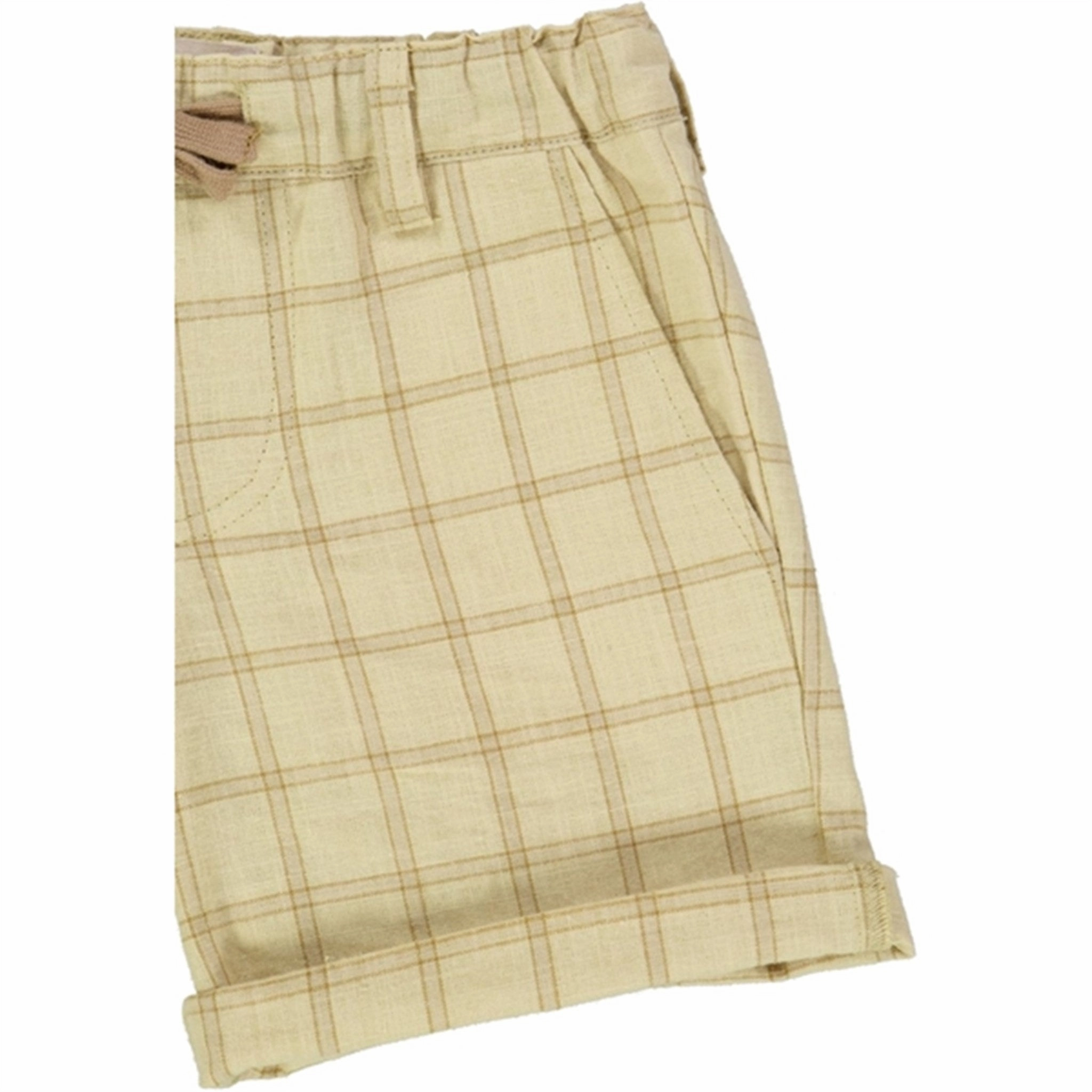 Wheat Buttermilk Check Holger Shorts Clean Lines Classic Vibe