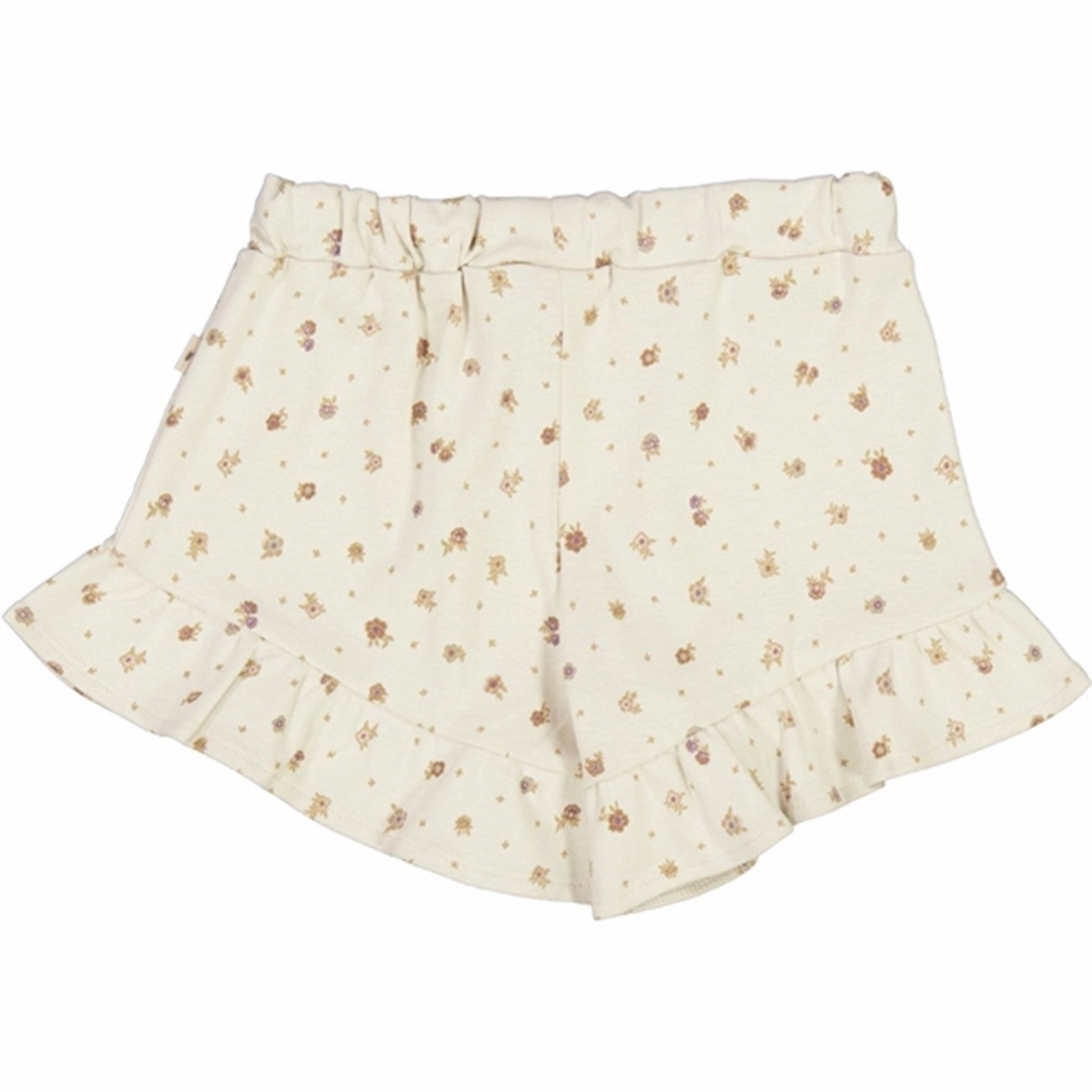 Tear Resistant Panels Wheat Chalk Flowers Deva Jersey Shorts