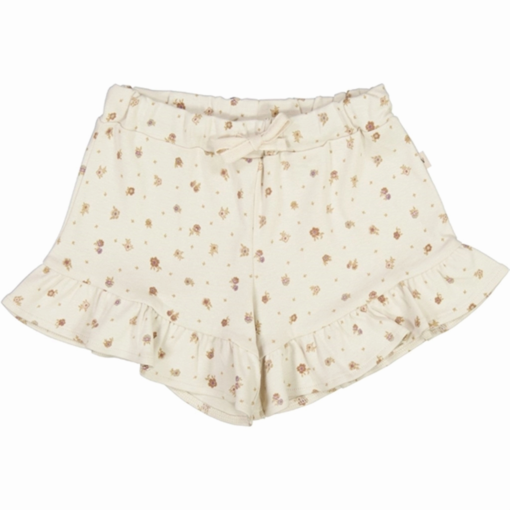 Fitness Ready Casual Outfit Wheat Chalk Flowers Deva Jersey Shorts