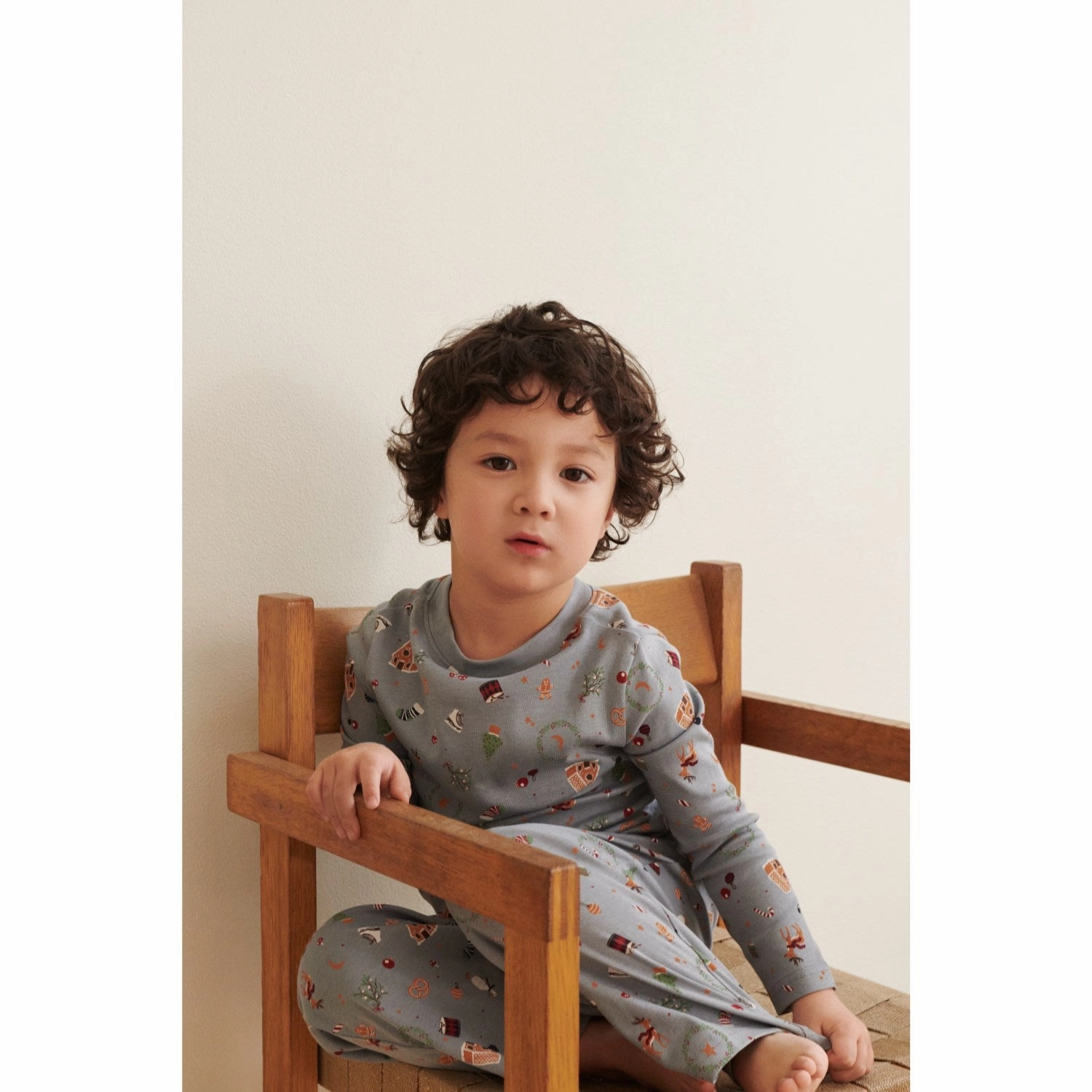 Classic Fit Everyday Flow Wheat Cloudy Sky Holiday Nightwear Milan