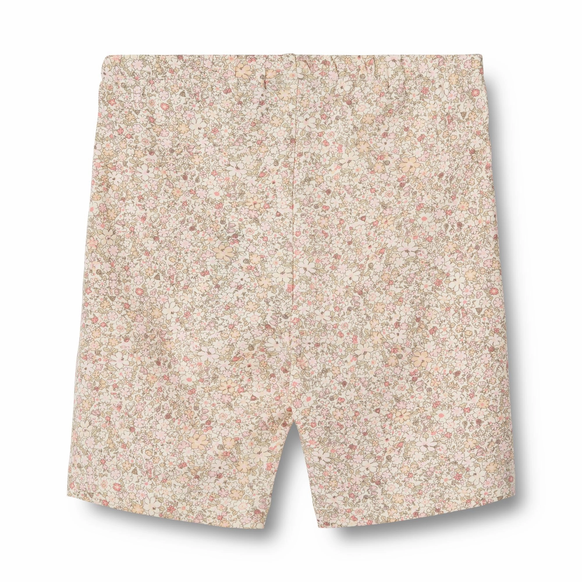 Wheat Cream Flower Meadow Bike Shorts Anne AntiStaticCoating Flex Waist System