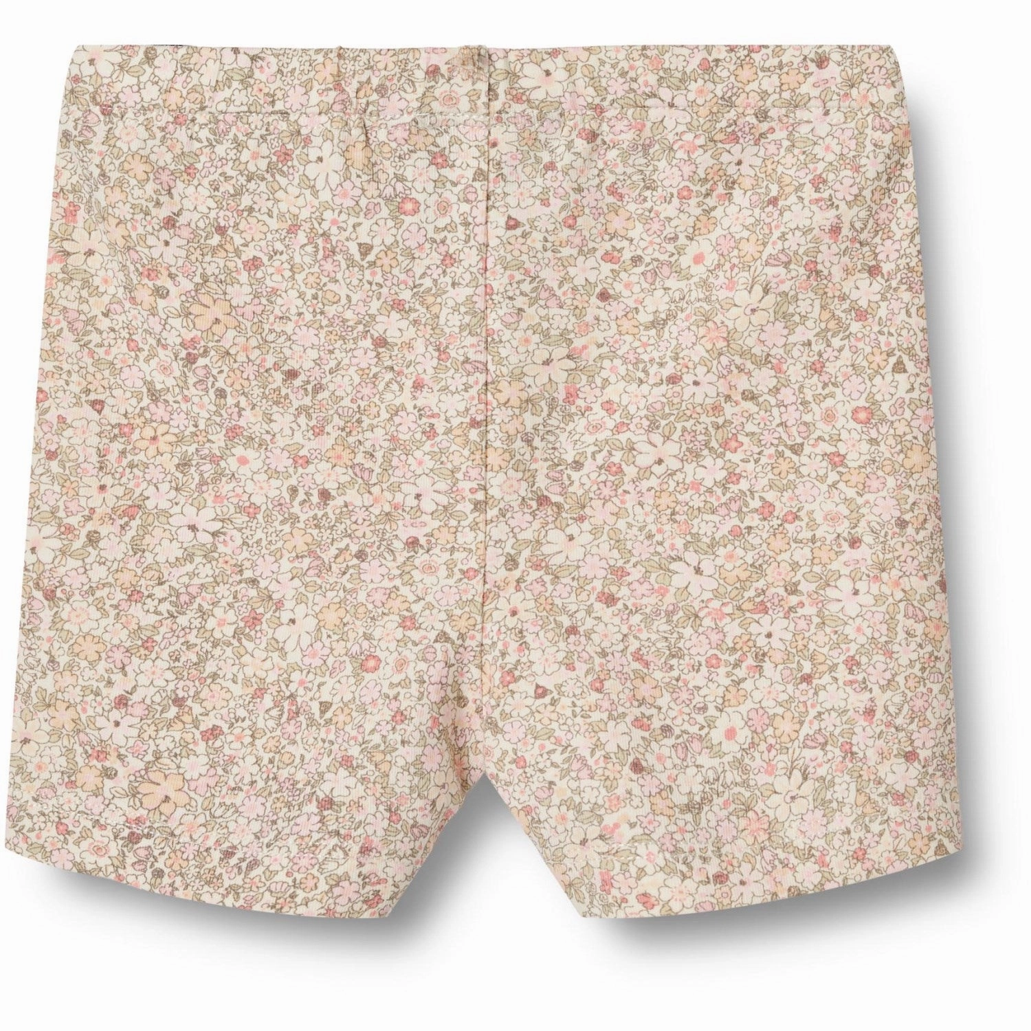 Wheat Cream Flower Meadow Bike Shorts Anne back-to-school Exclusive Design