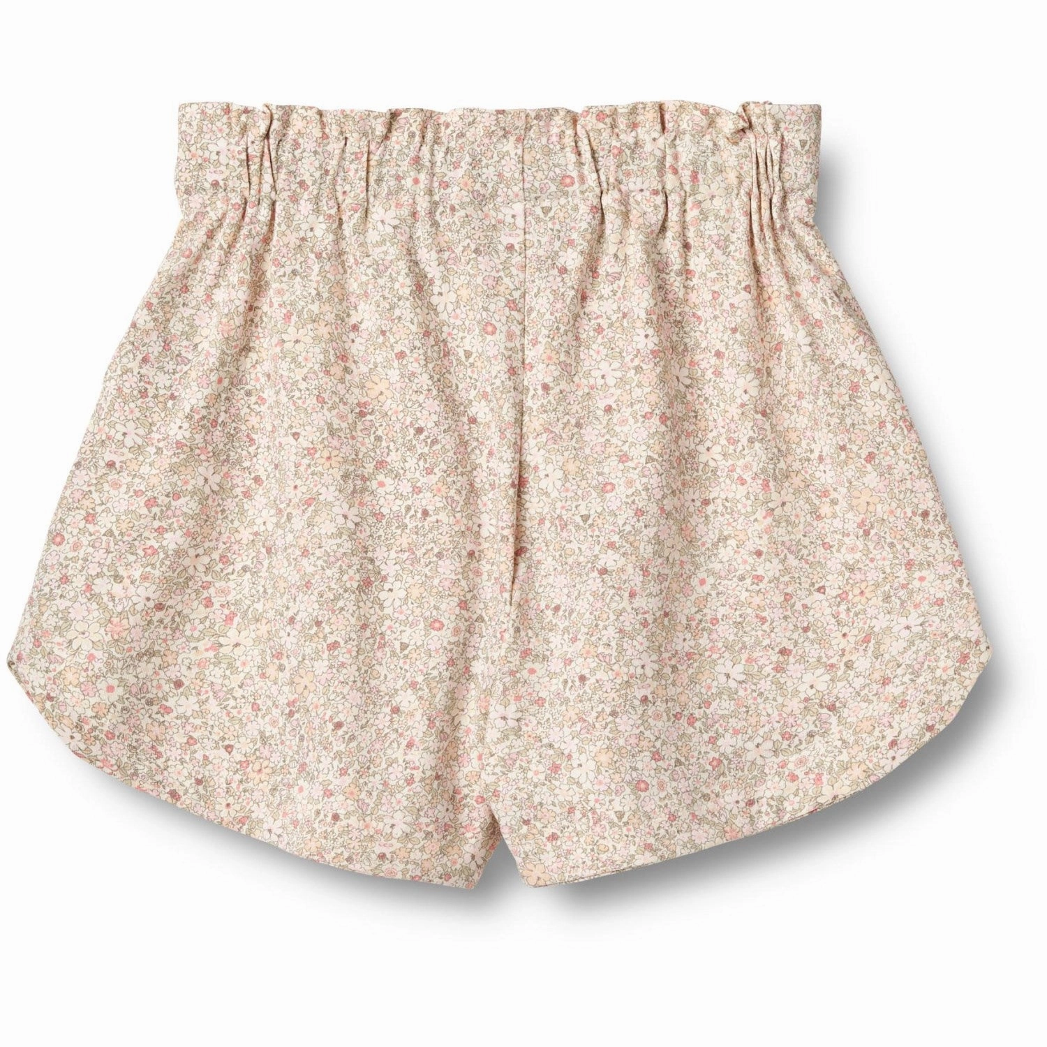 Wheat Cream Flower Meadow Jersey Shorts Karen Holiday Gift Quick Access Zip Pockets