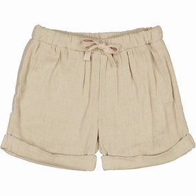Clean Mood wrinkle - resistant Wheat Fossil Atlas Shorts