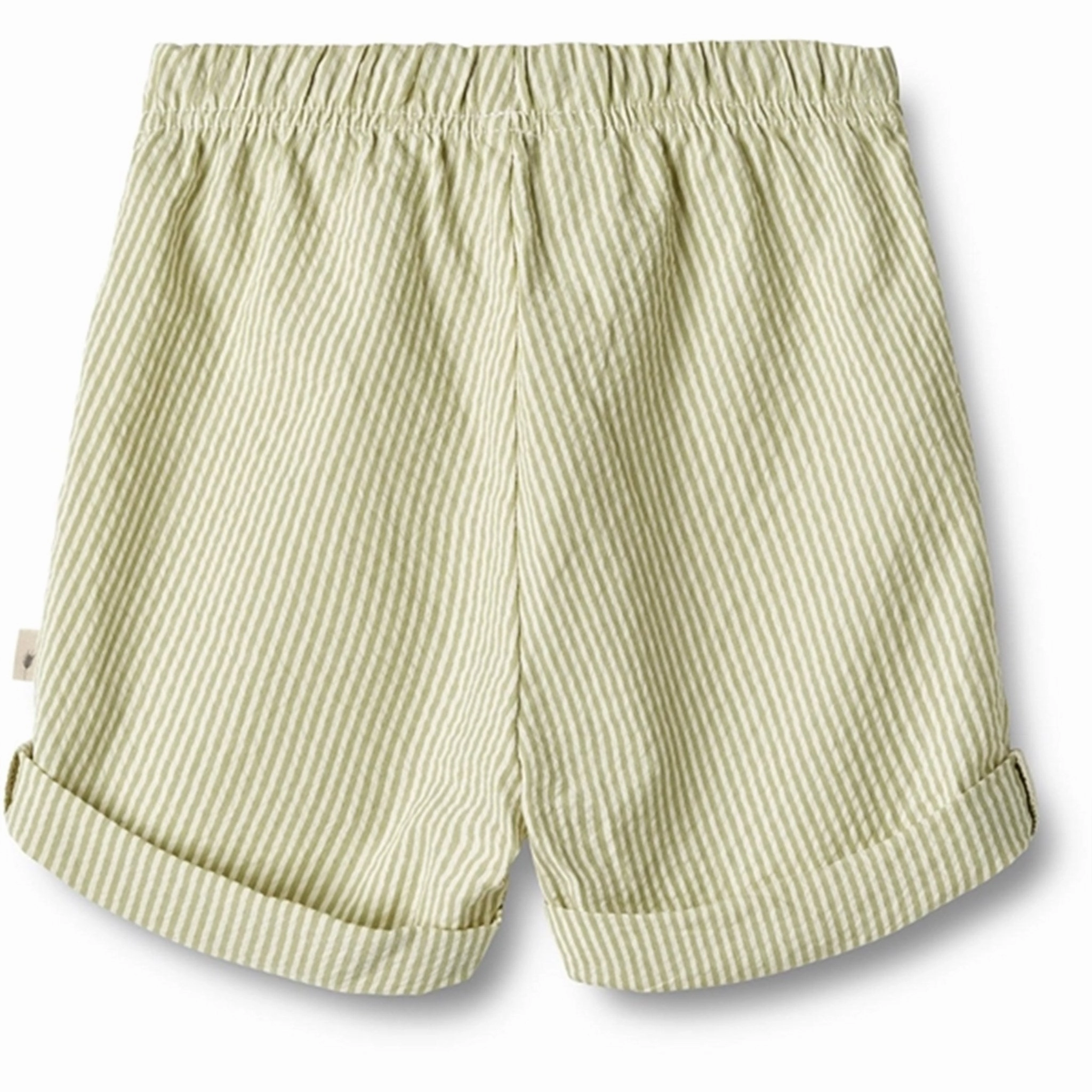Wheat Green Stripe Shorts Milton Mood Casual Multi Pocket System
