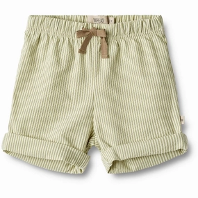 swimming accessory Odor Resistant Coating Wheat Green Stripe Shorts Milton