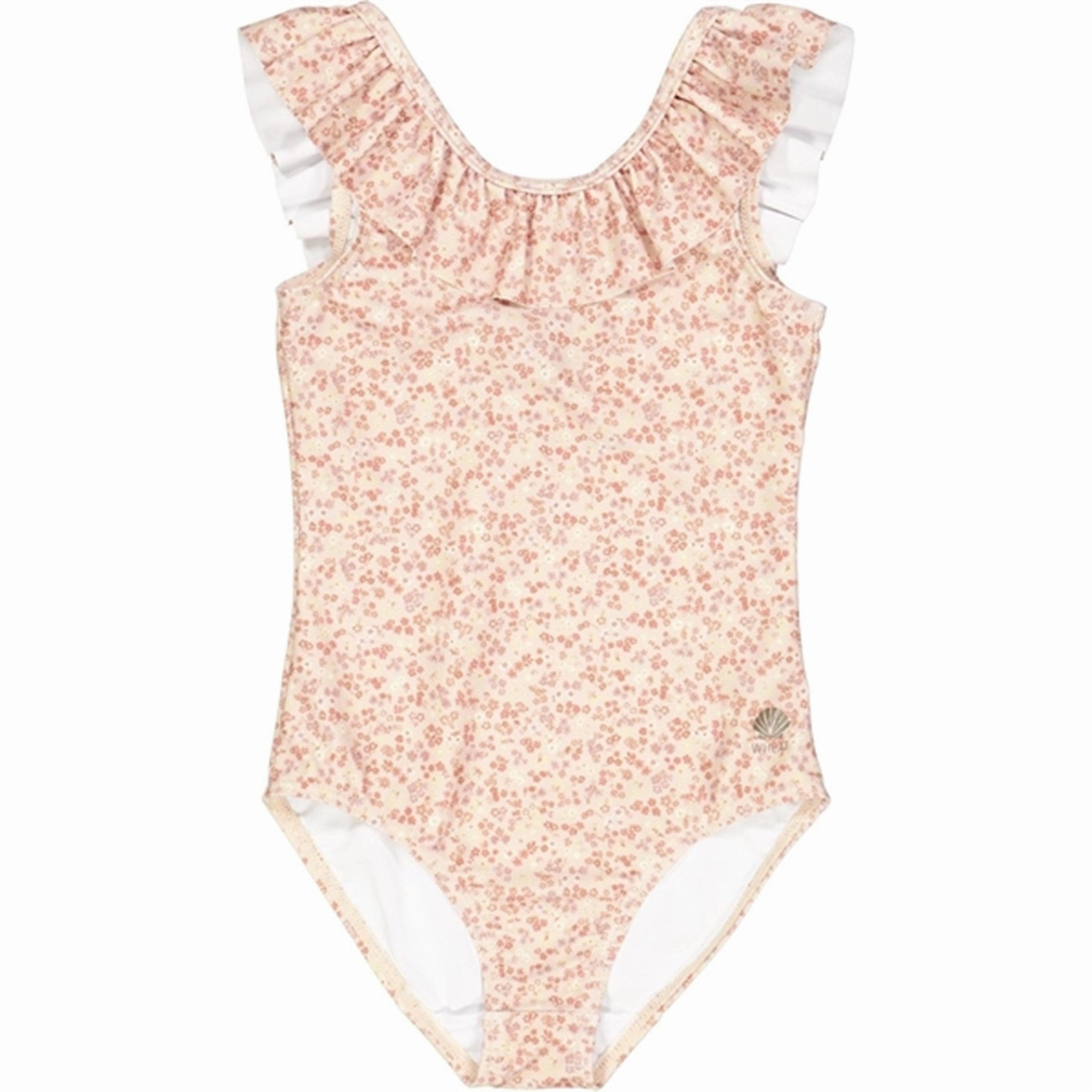 Laser Cut Edges Wheat Mini Flowers Marie-Louise Swimsuit
