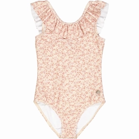 Wheat Mini Flowers Marie-Louise Swimsuit Sustainable Production Process Family friendly