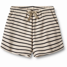 Wheat Navy Stripe Jersey Shorts Kalle Snag Free Design