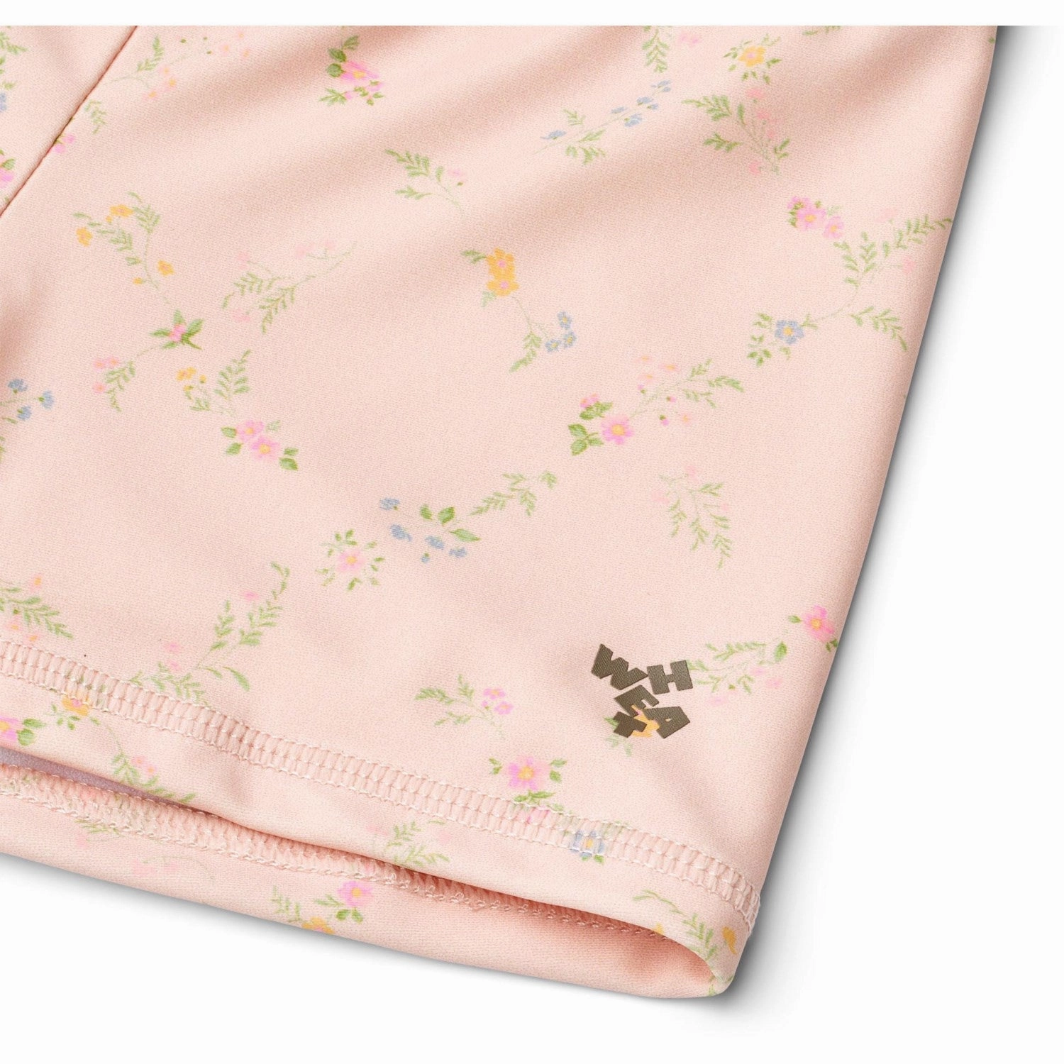 Wheat Powder Checked Flowers Swim Shorts Niki Weekend Outing Summer Vacation