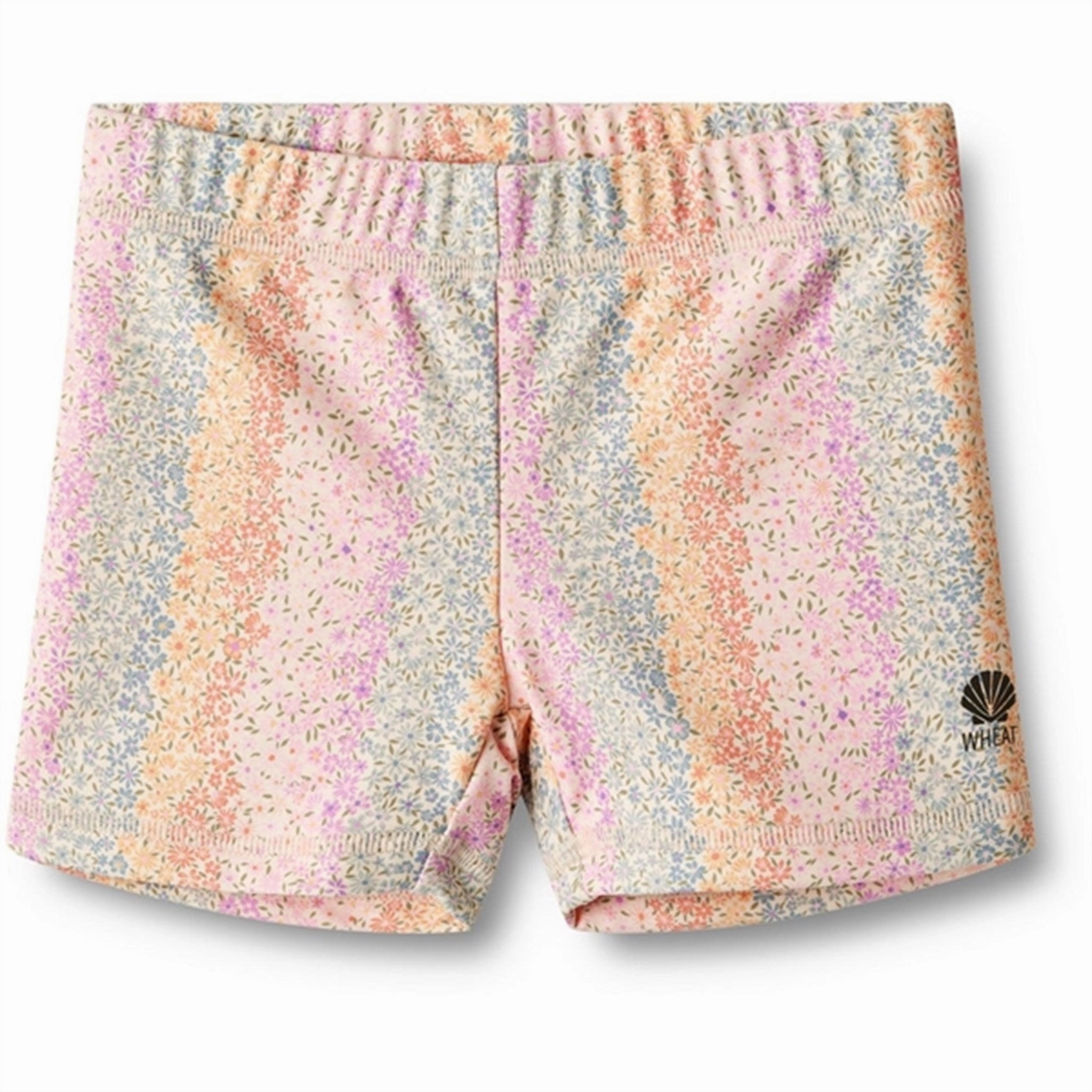Wheat Rainbow Flowers Swim Shorts Niki Water Adventure Sunset Views