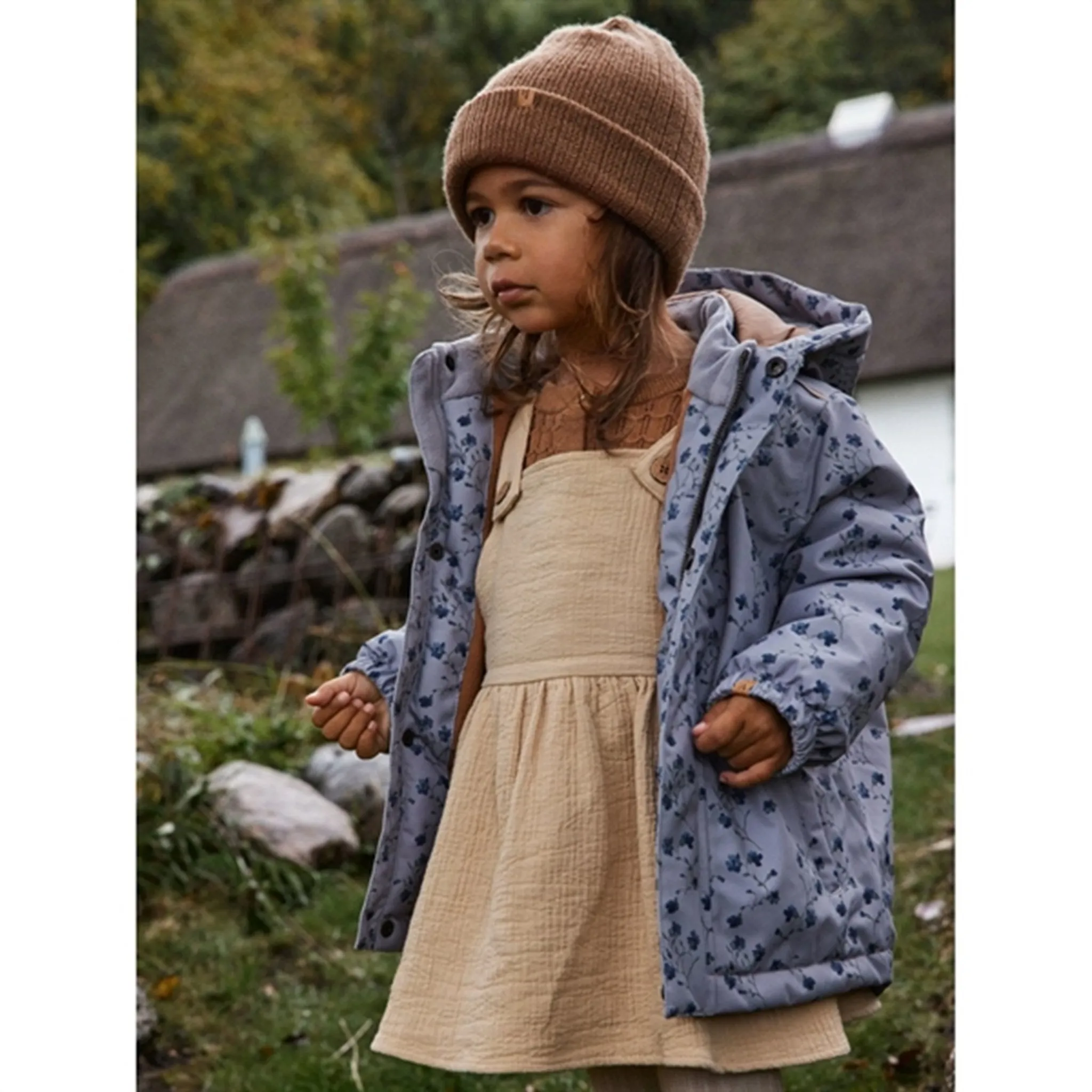 Pub Classic Jacket Fit Lil'Atelier Wet Weather Lasnow Jacket AOP