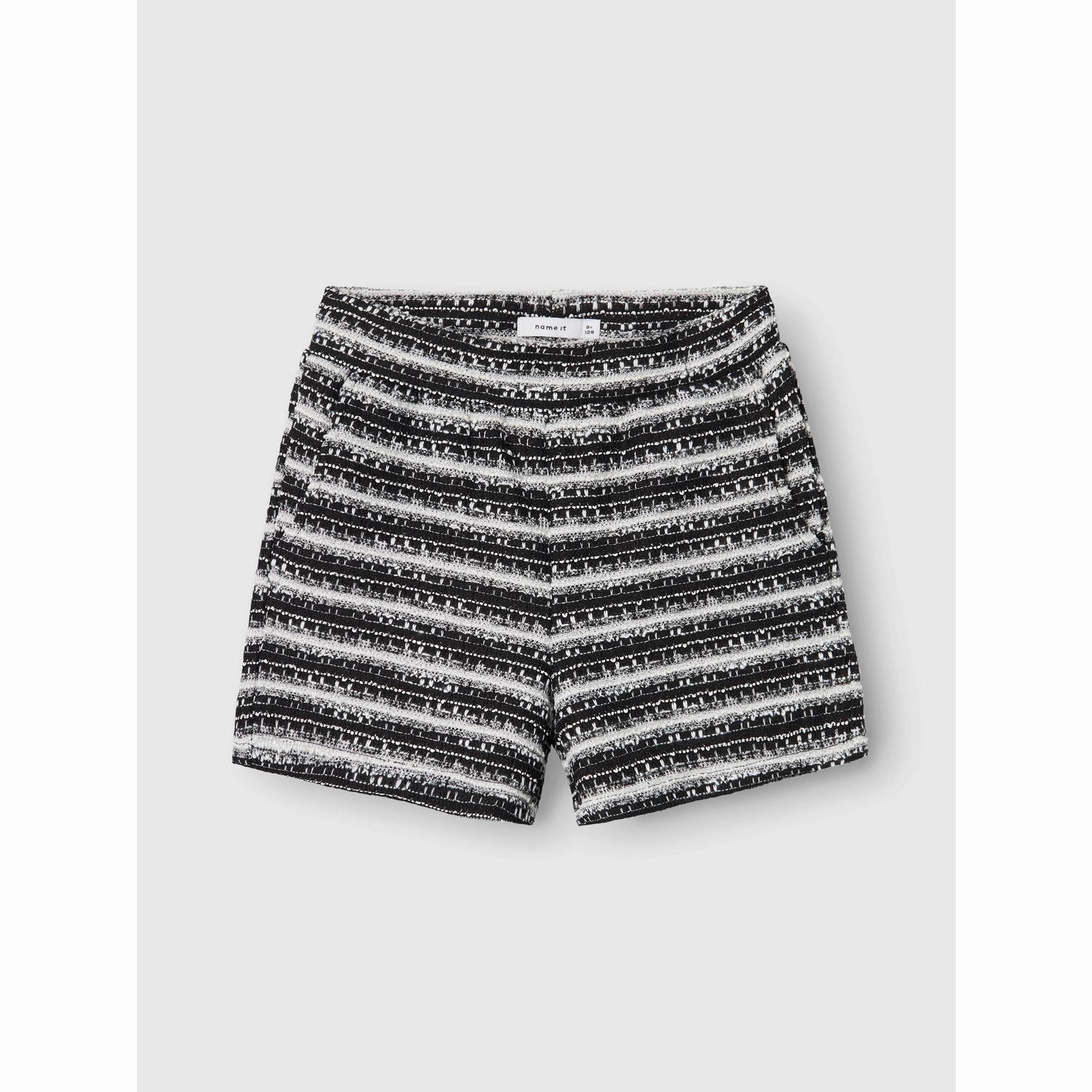 Sleek Cut Wrinkle-Resistant Name It Black Ragia Shorts