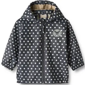 Wheat Rain Jacket Charlie Ink Dots Street Style Gear Workday Rain Gear