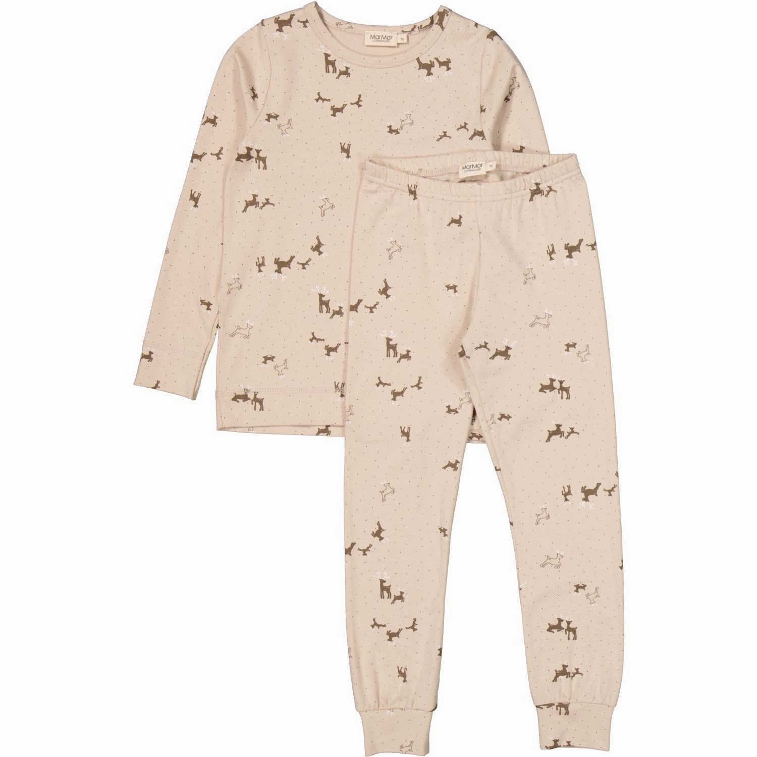 Home Style Smooth zipper closure MarMar Modal Smooth Print Reindeer Sleepwear