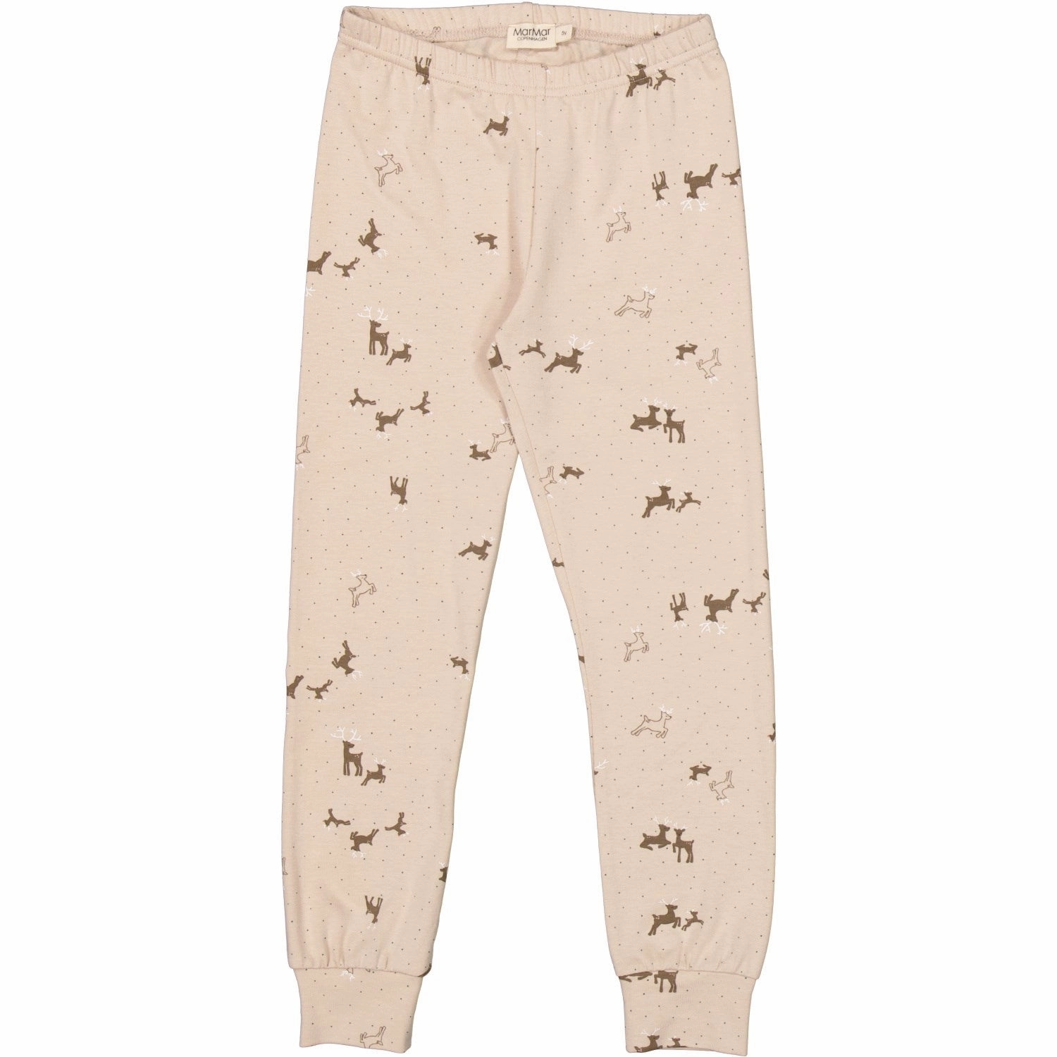 MarMar Modal Smooth Print Reindeer Sleepwear Gentle Fit Understated Daily Layer