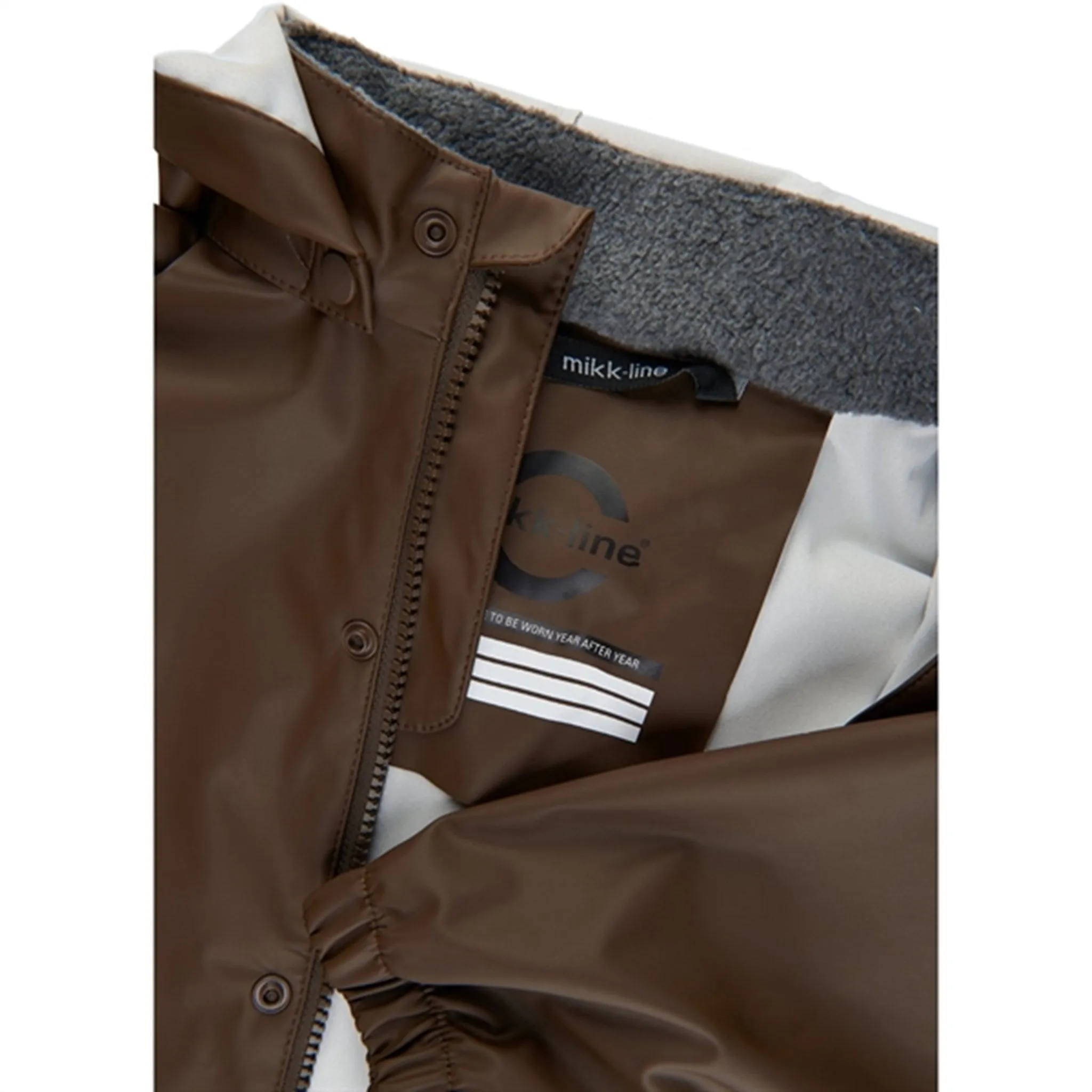 Mikk-Line Rain Set Slate Black Trail Wear Casual Stormwear Look