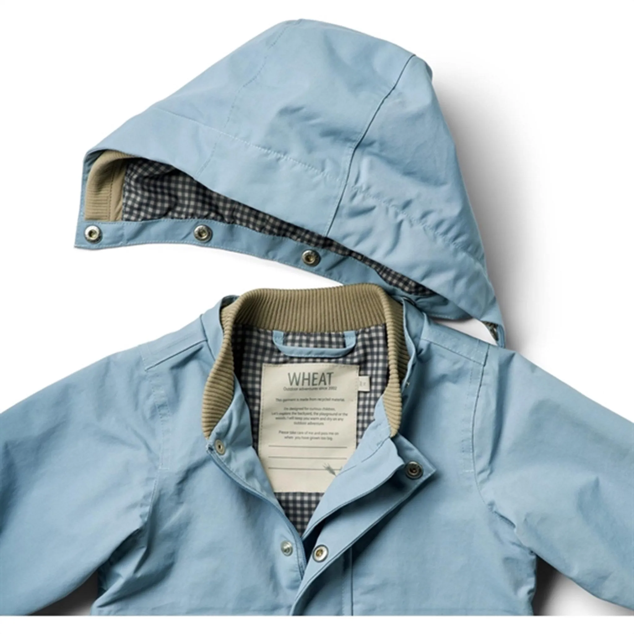 Wheat Jacket Carlo Tech Blue Lagoon Wind Safe
