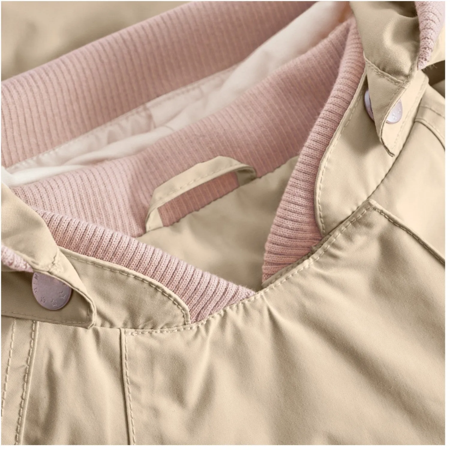 Mini A ture Sesame Wai Spring Jacket. GRS Acknowledge Timeless Form