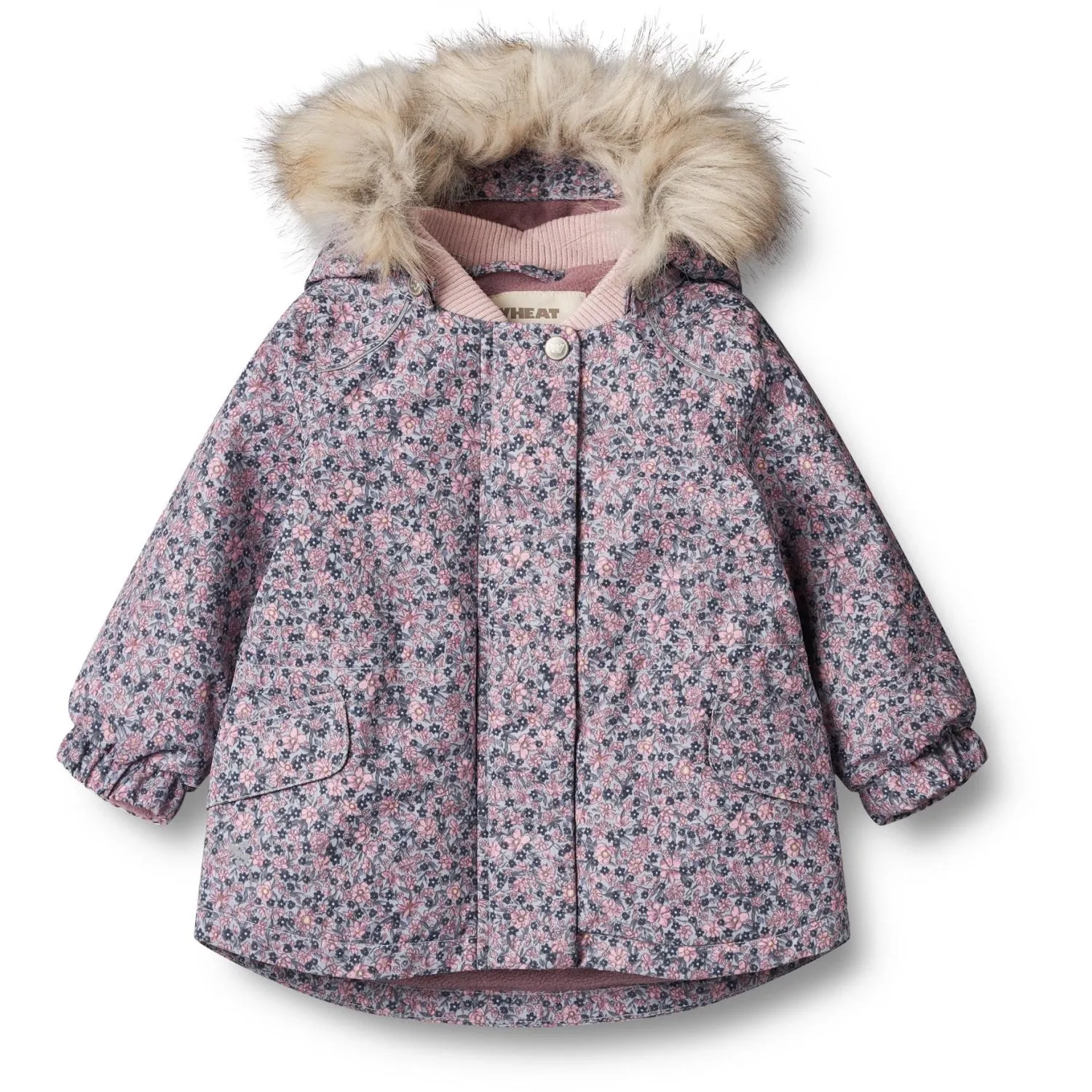 Review Sell Wheat Winter Flowers Jacket Mathilde Tech