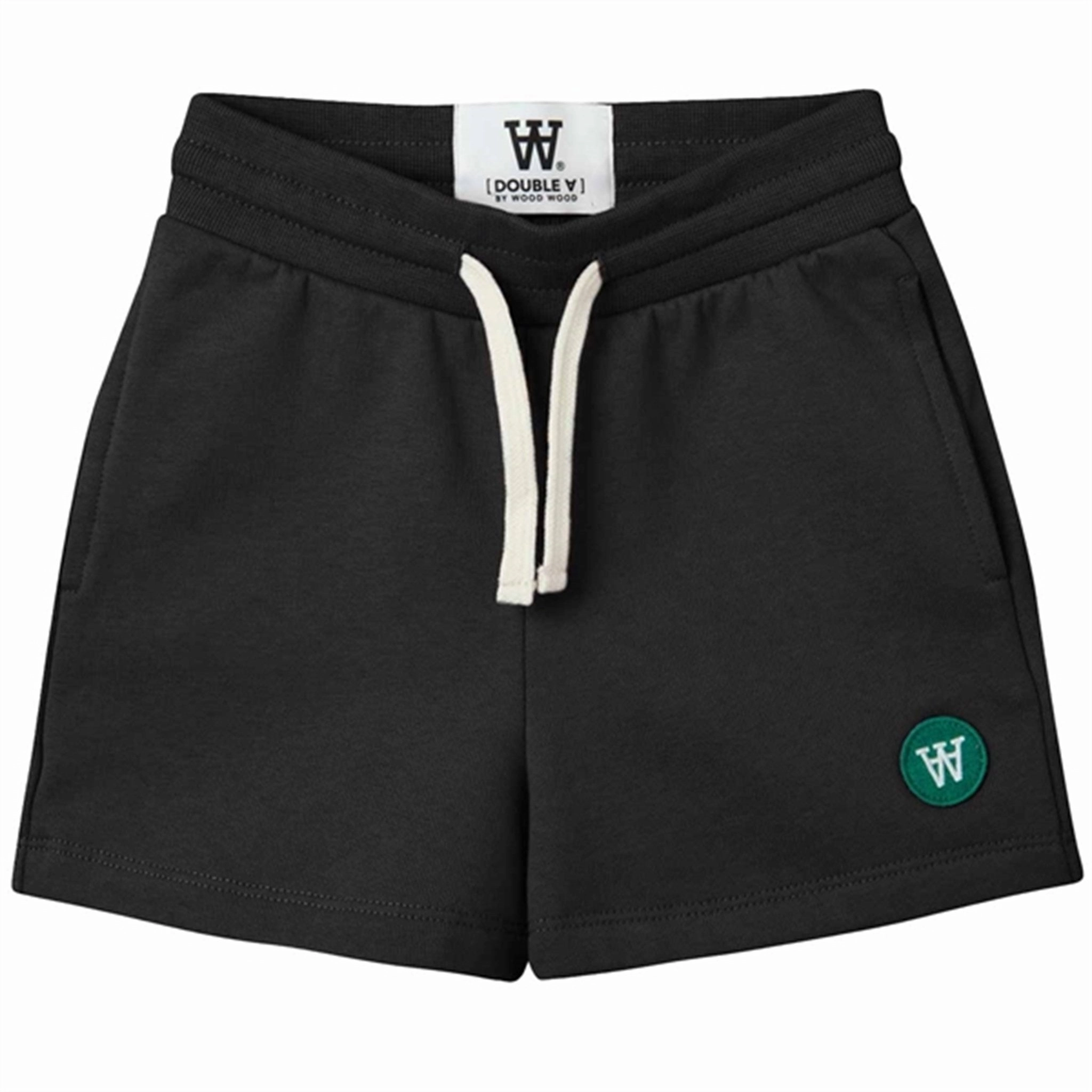 Wood Wood Black Vic Kids Shorts Flex Foam Insert
